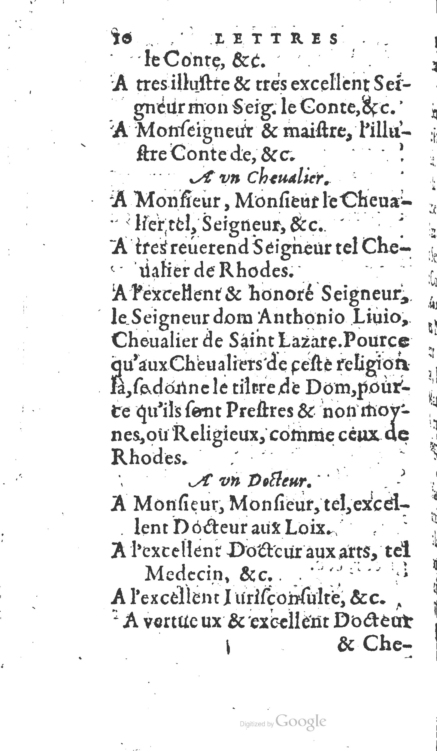 1598 - Sébastien Molin - Trésor des secrétaires - British Library