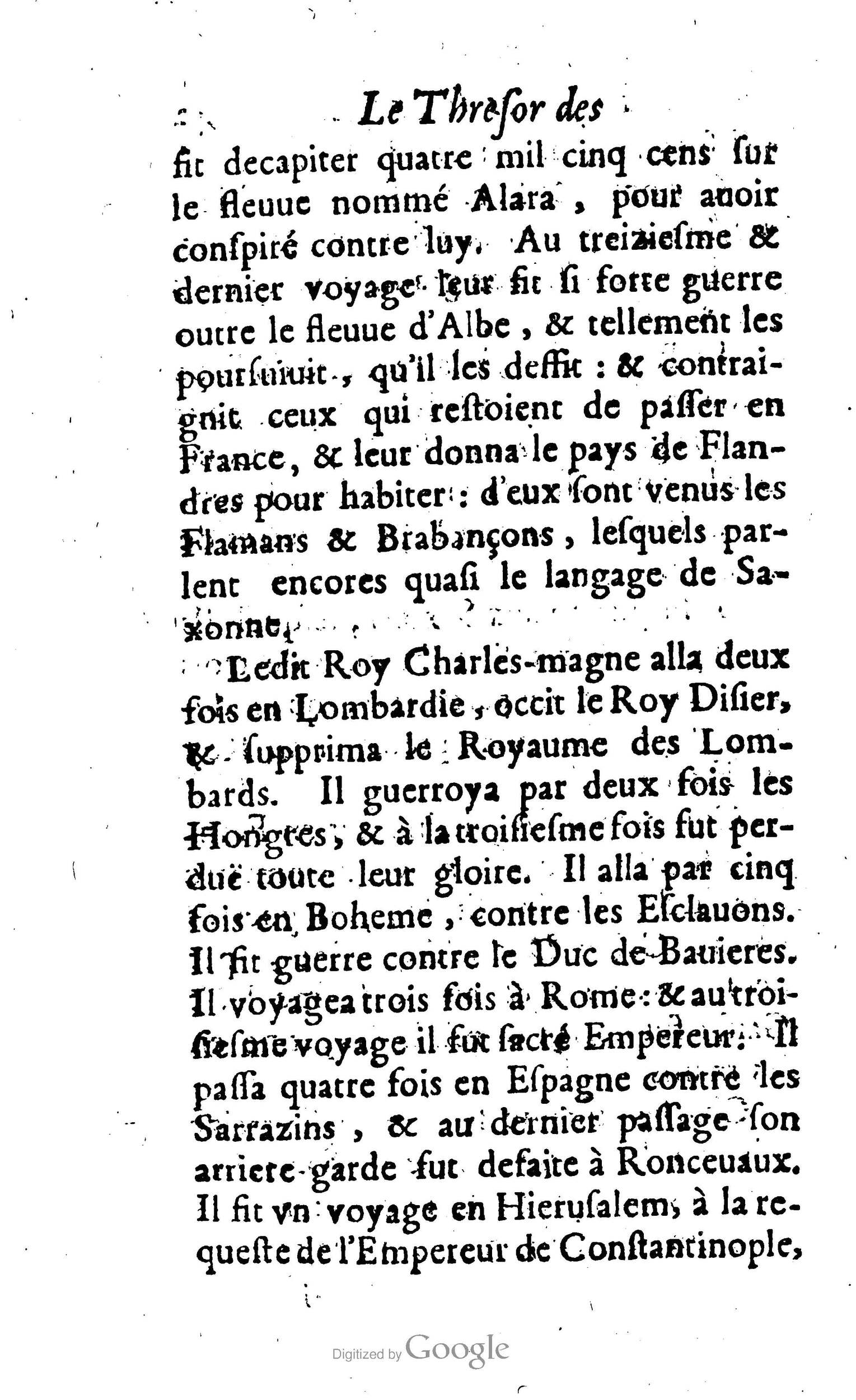 1638 - Jean Corrozet - Trésor des histoires de France - BM Lyon