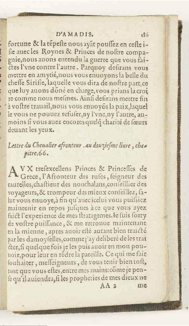 1563 - Jean van Waesberghe - Trésor des Amadis - Anvers Musée Plantin-Moretus