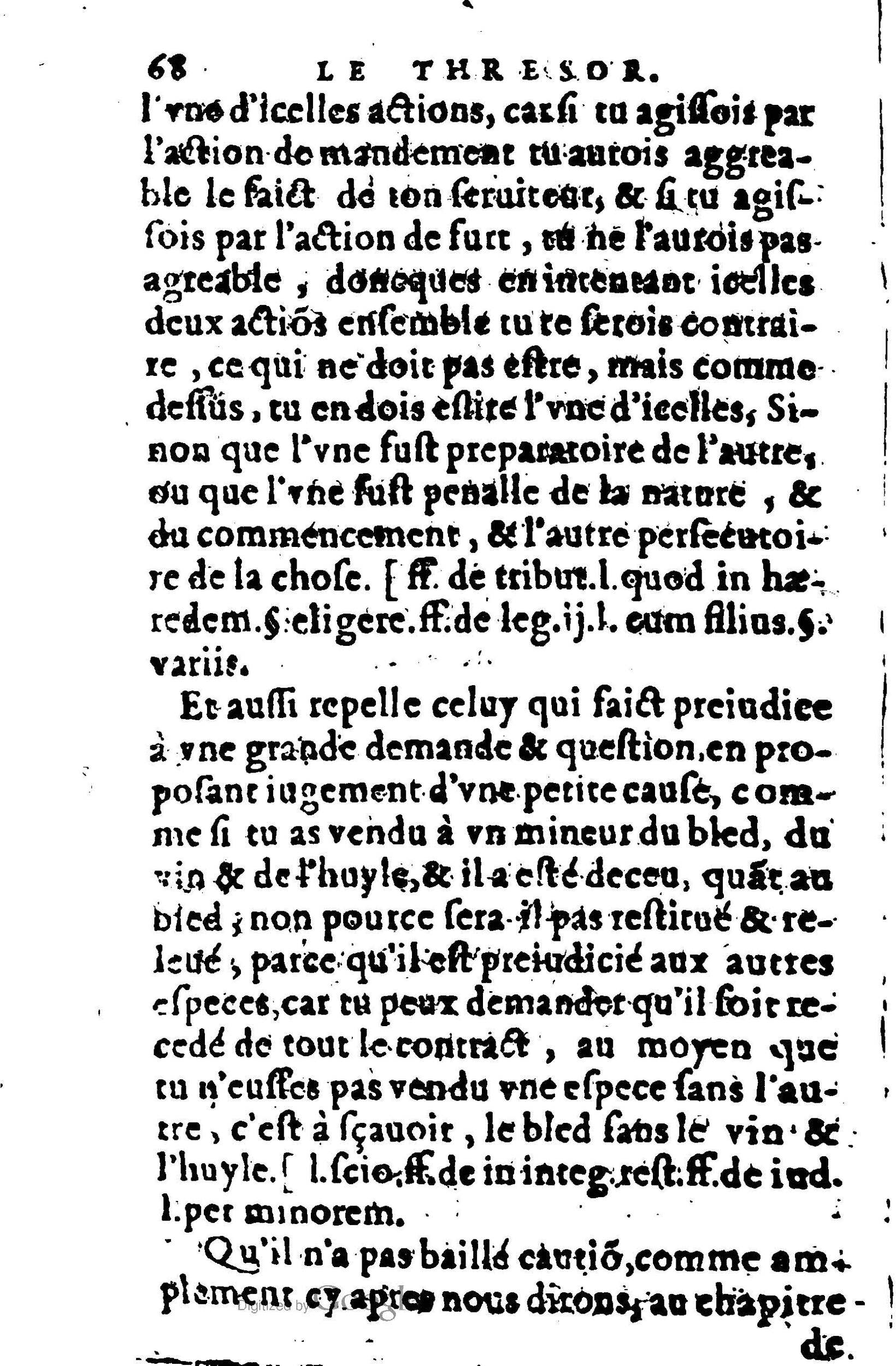 1605 - Pierre Rigaud - Trésor de pratique pour les juges - BM Lyon 1605 - Pierre Rigaud - Trésor de pratique pour les juges - BM Lyon
