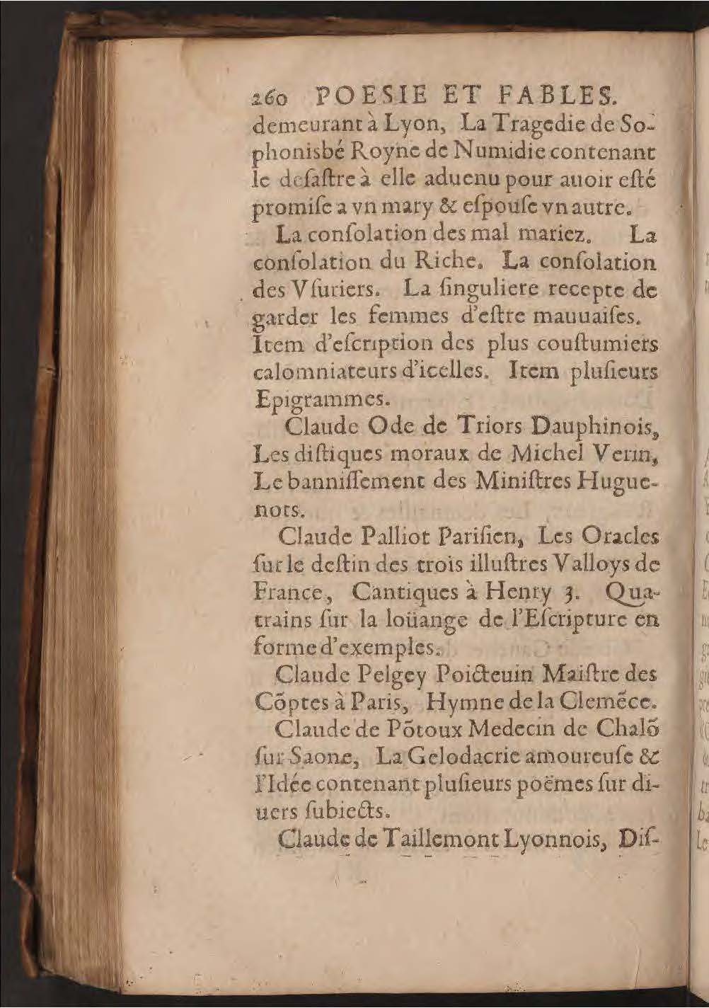 1602 - François Jacquin - Trésor des bons esprits français - BnF Arsenal