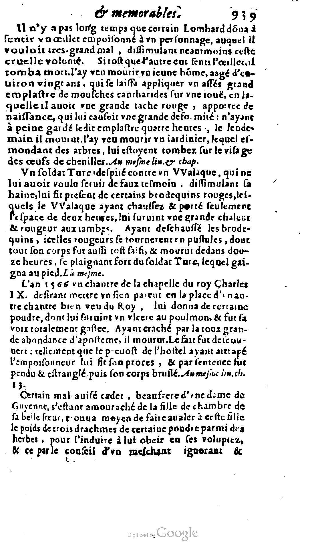 1620 - Samuel Crespin - Trésor d’histoires admirables et mémorables - BCU Lausanne