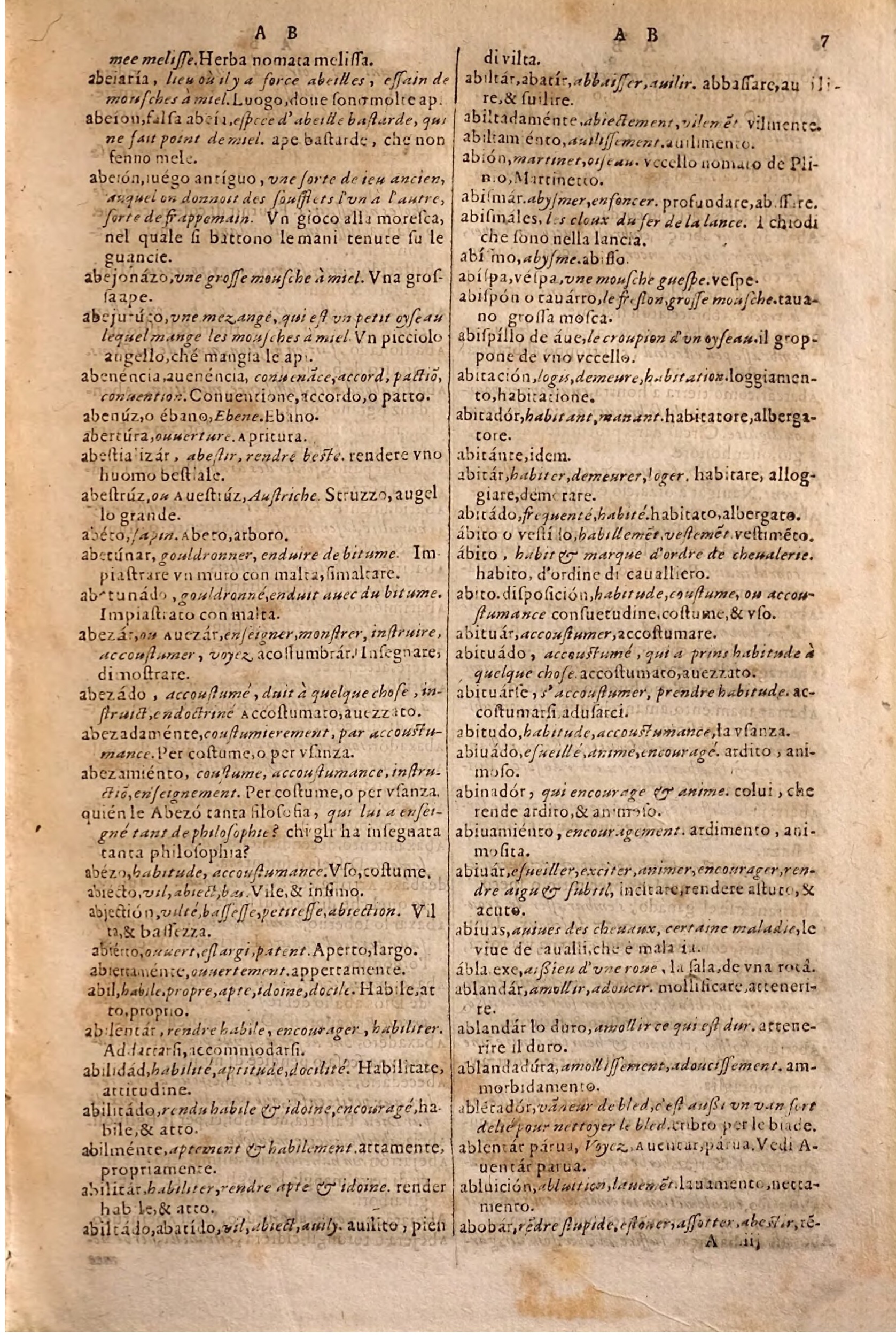 1627 - Jacques Crespin - Trésor des trois langues - Regensburg