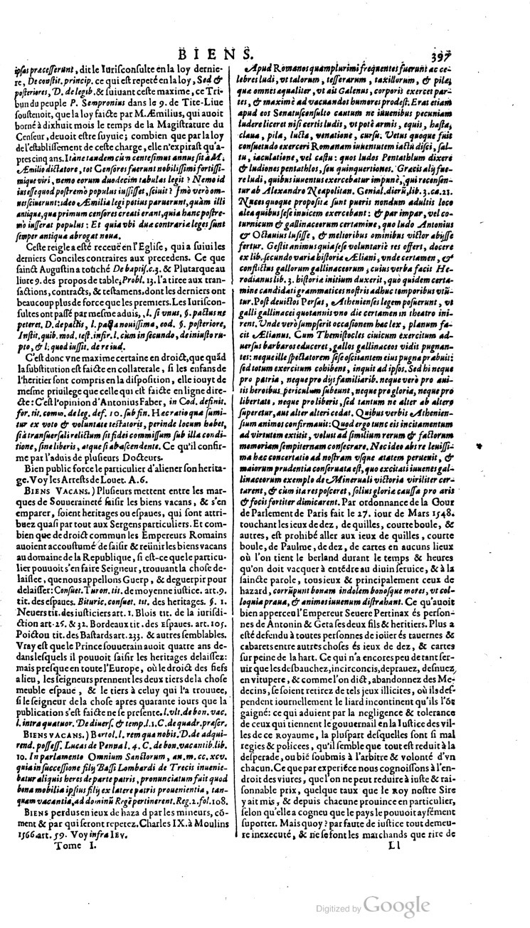 1629 - Veuve Nicolas Buon - Trésor du droit français (21754 T. 1) - BM Lyon 1629 - Veuve Nicolas Buon - Trésor du droit français (21754 T. 1) - BM Lyon