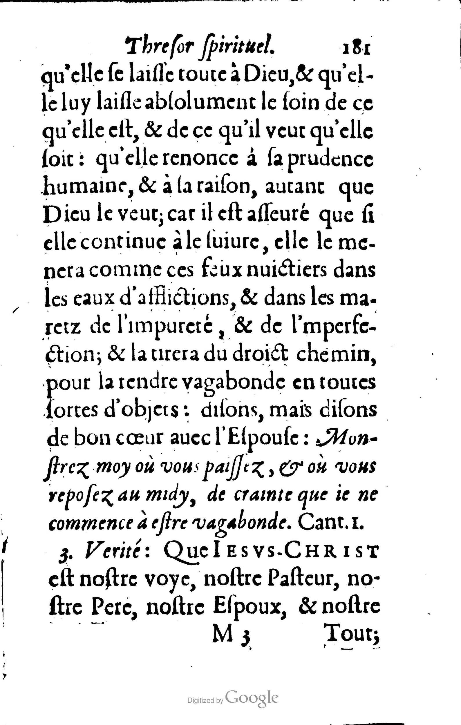1633 - François Waudré - Trésor spirituel contenant les excellences du christianisme - BM Lyon