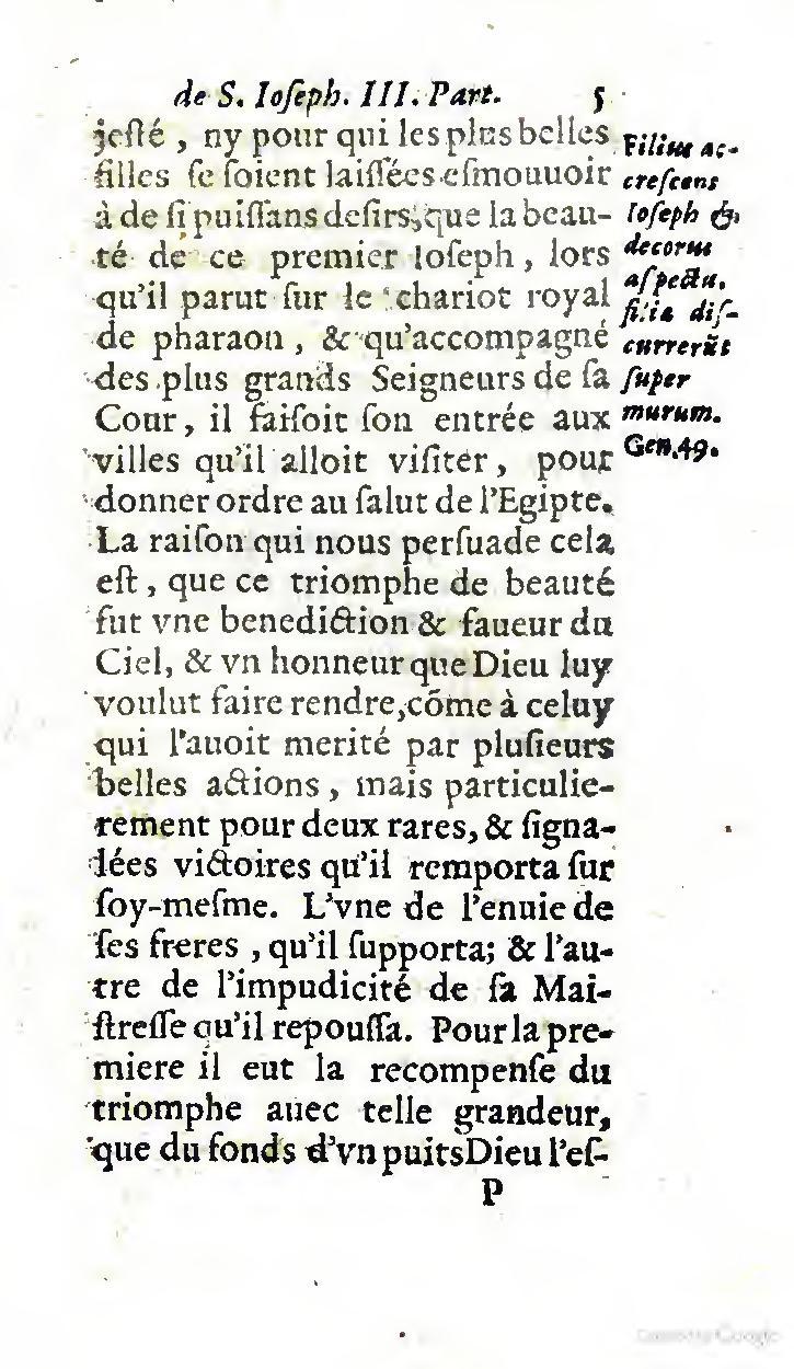 1646 - Jean Piot - Trésor inestimable de Saint-Joseph - BNC Rome