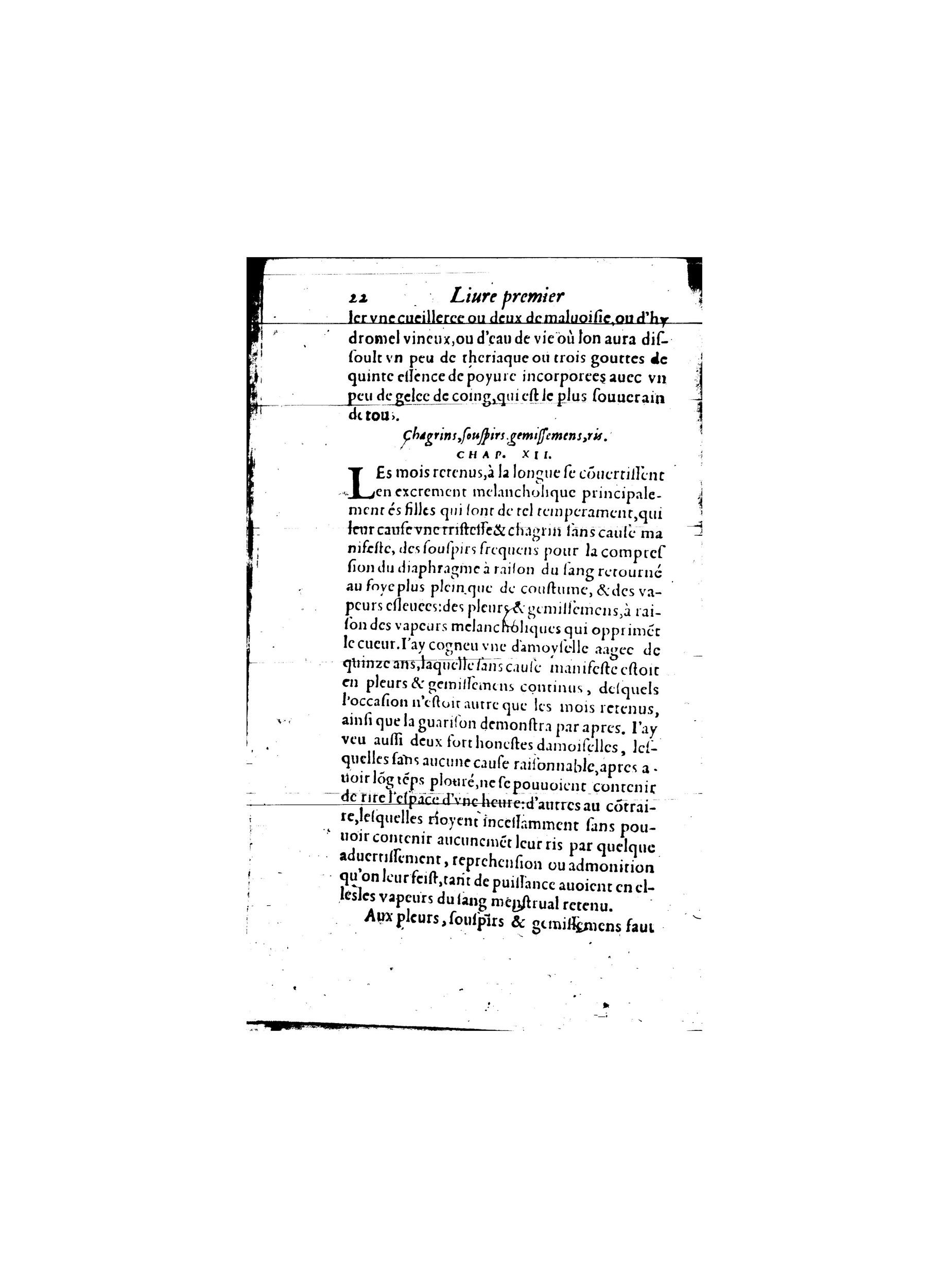 1587 - Jacques du Puis - Trésor des remèdes secrets pour les maladies des femmes - BnF