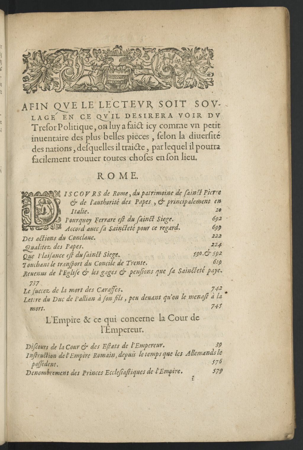 1611 - Pierre Chevalier - Trésor politique - BnF Tolbiac