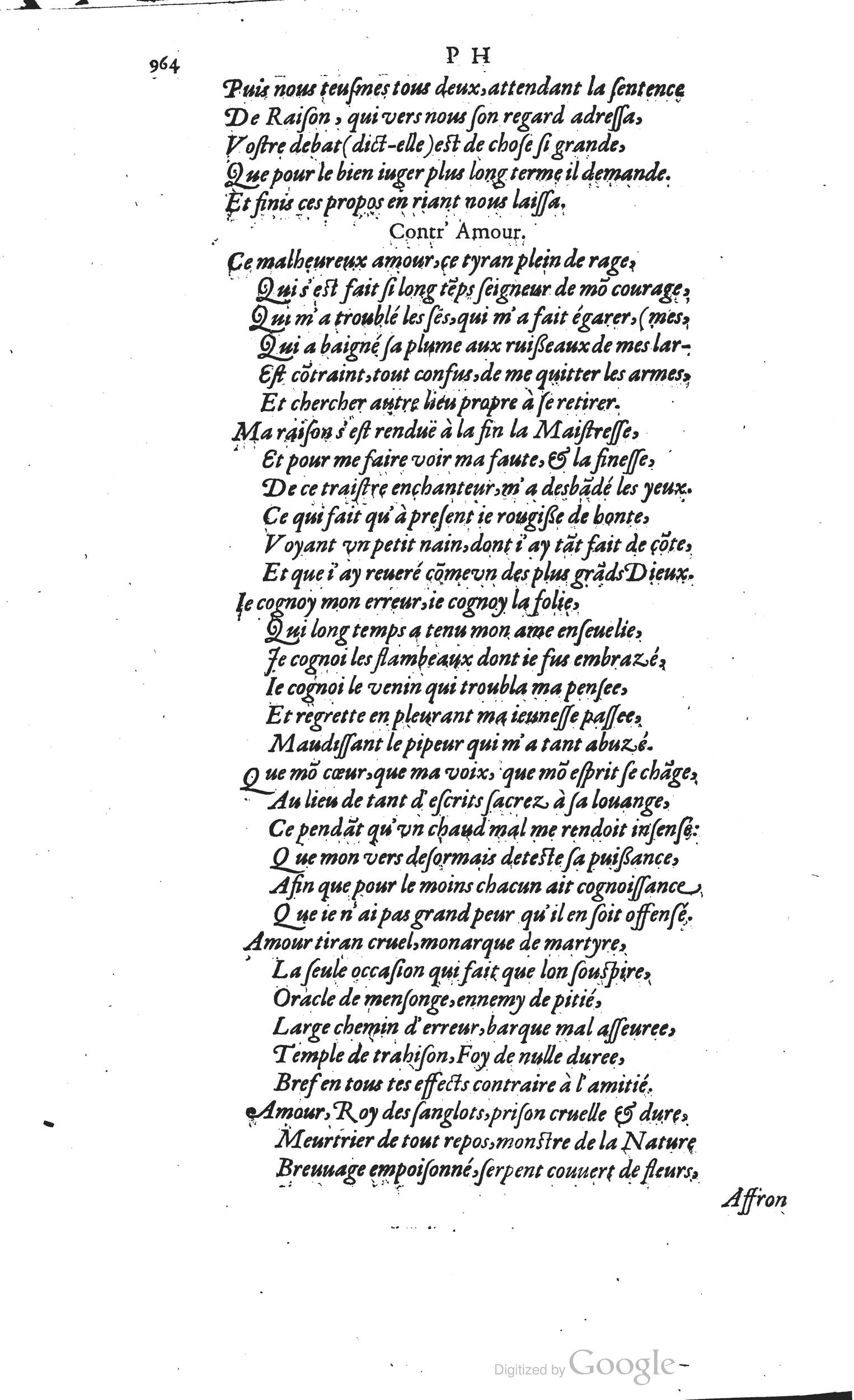 1585 - Barthélemy Honorat - Bibliothèques françaises - BSB Munich