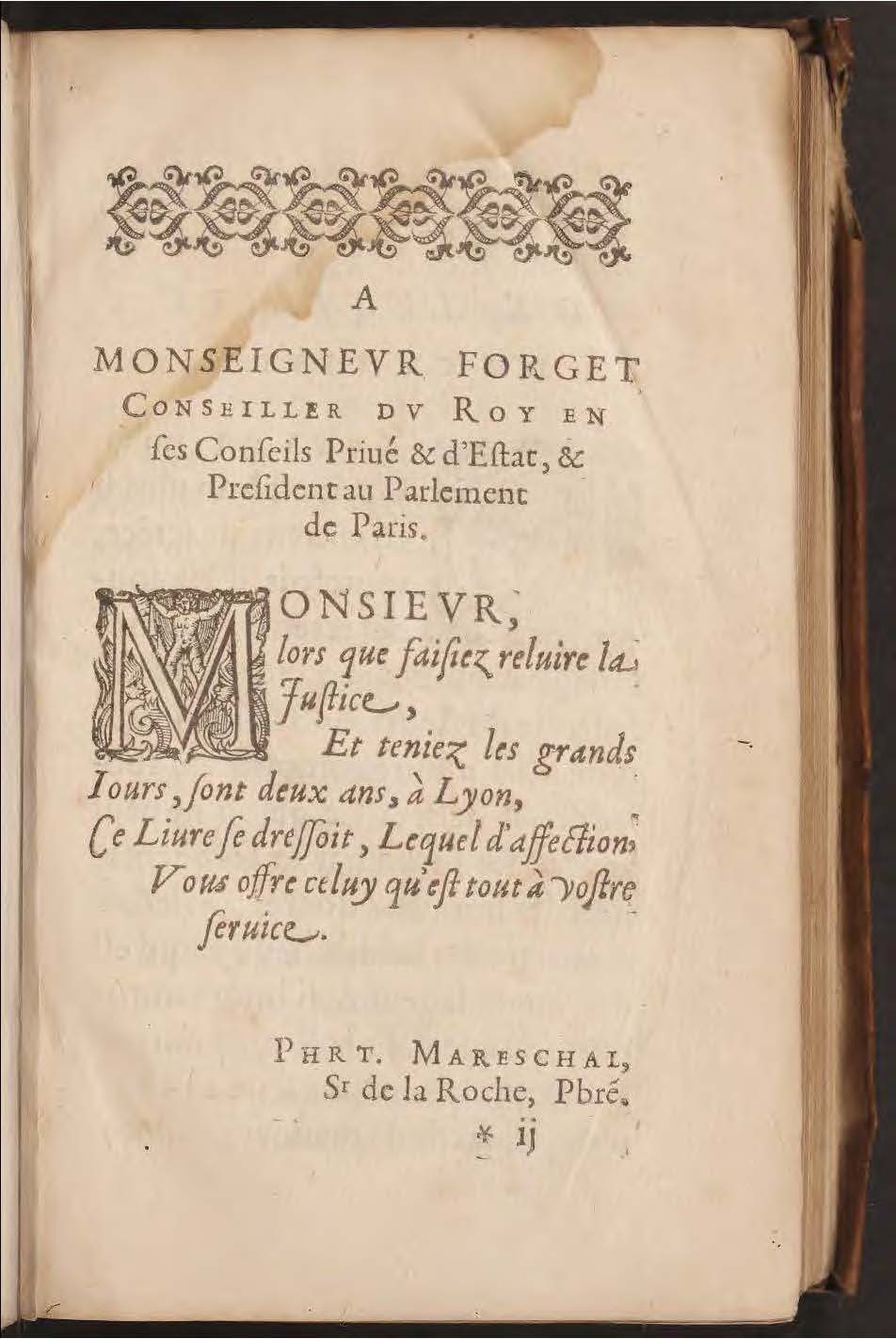 1602 - François Jacquin - Trésor des bons esprits français - BnF Arsenal