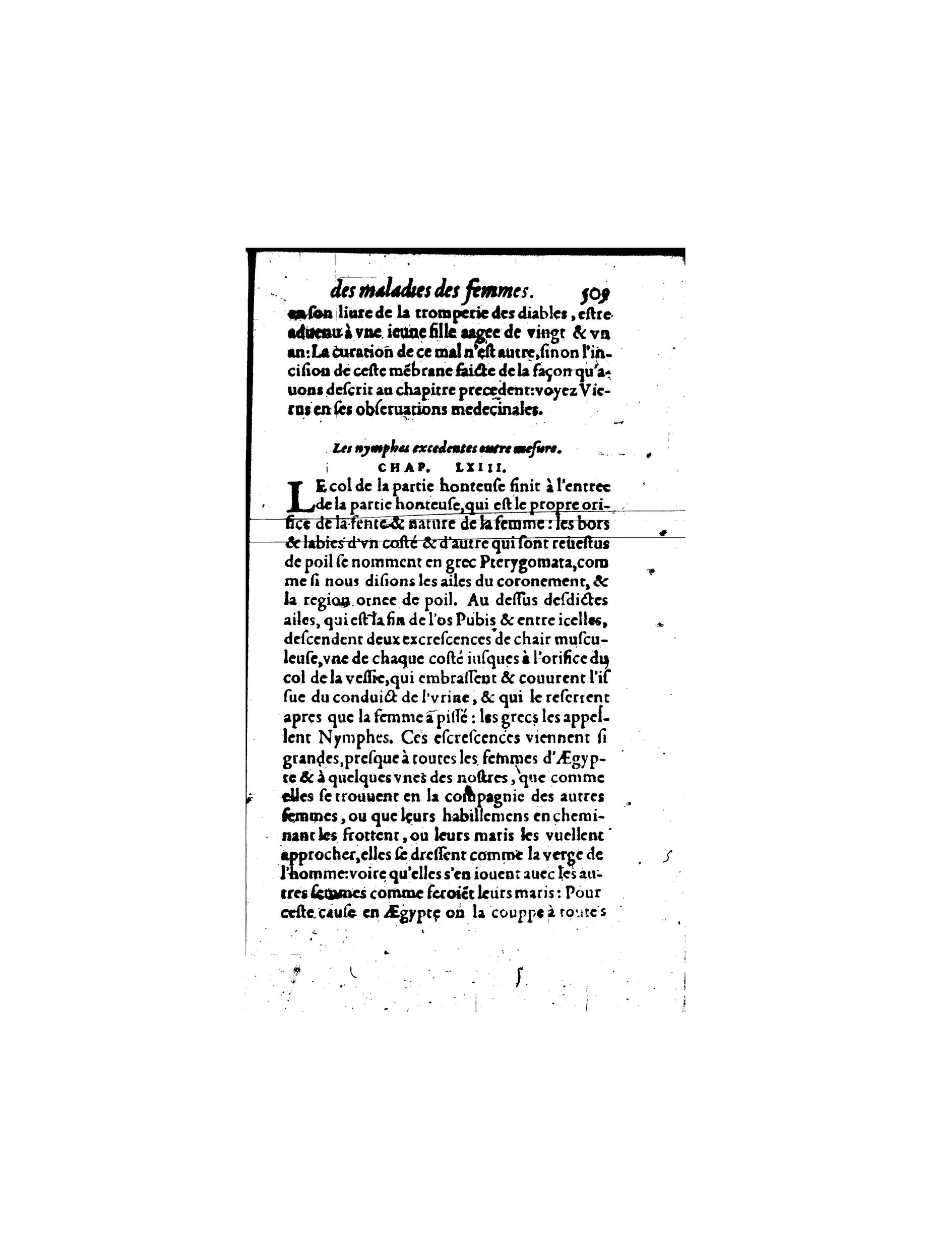1587 - Jacques du Puis - Trésor des remèdes secrets pour les maladies des femmes - BnF