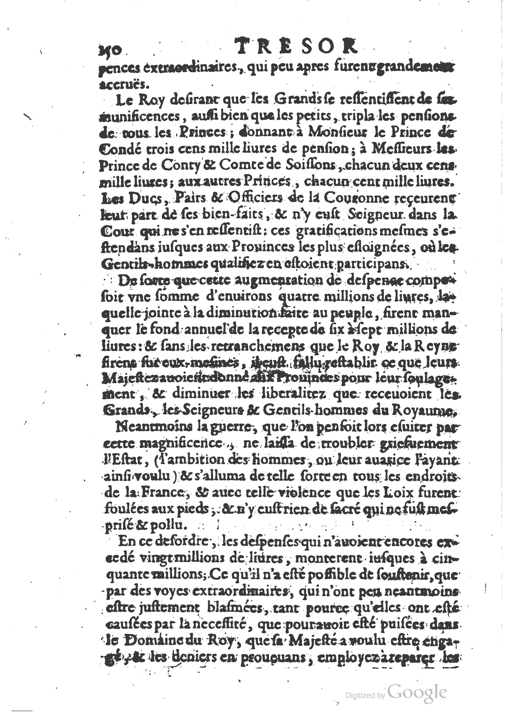1654 - Michel Bobin - Trésor des harangues, remontrances et oraisons funèbres - BM Lyon