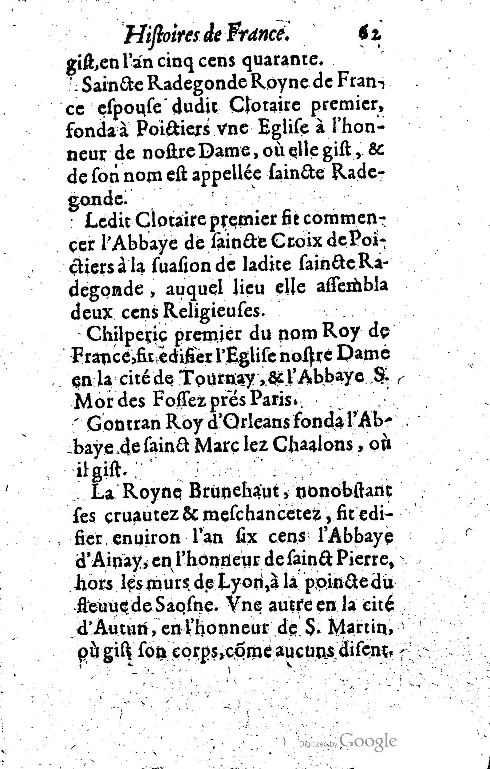 1619 - Jean Corrozet - Trésor des histoires de France - Anvers Musée Plantin-Moretus