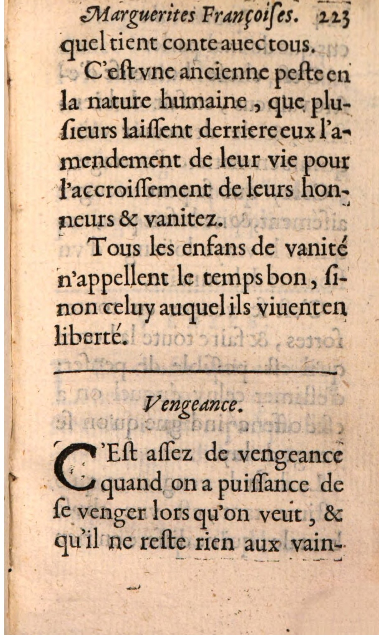 1611 - Théodore Reinsart - La Suitte des marguerites françoises, ou second thresor du bien dire - BSB Munich