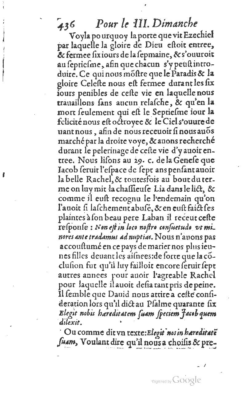 1607 - Nicolas Du Fossé - Trésor quadragésimal - T 01 - BM Lyon
