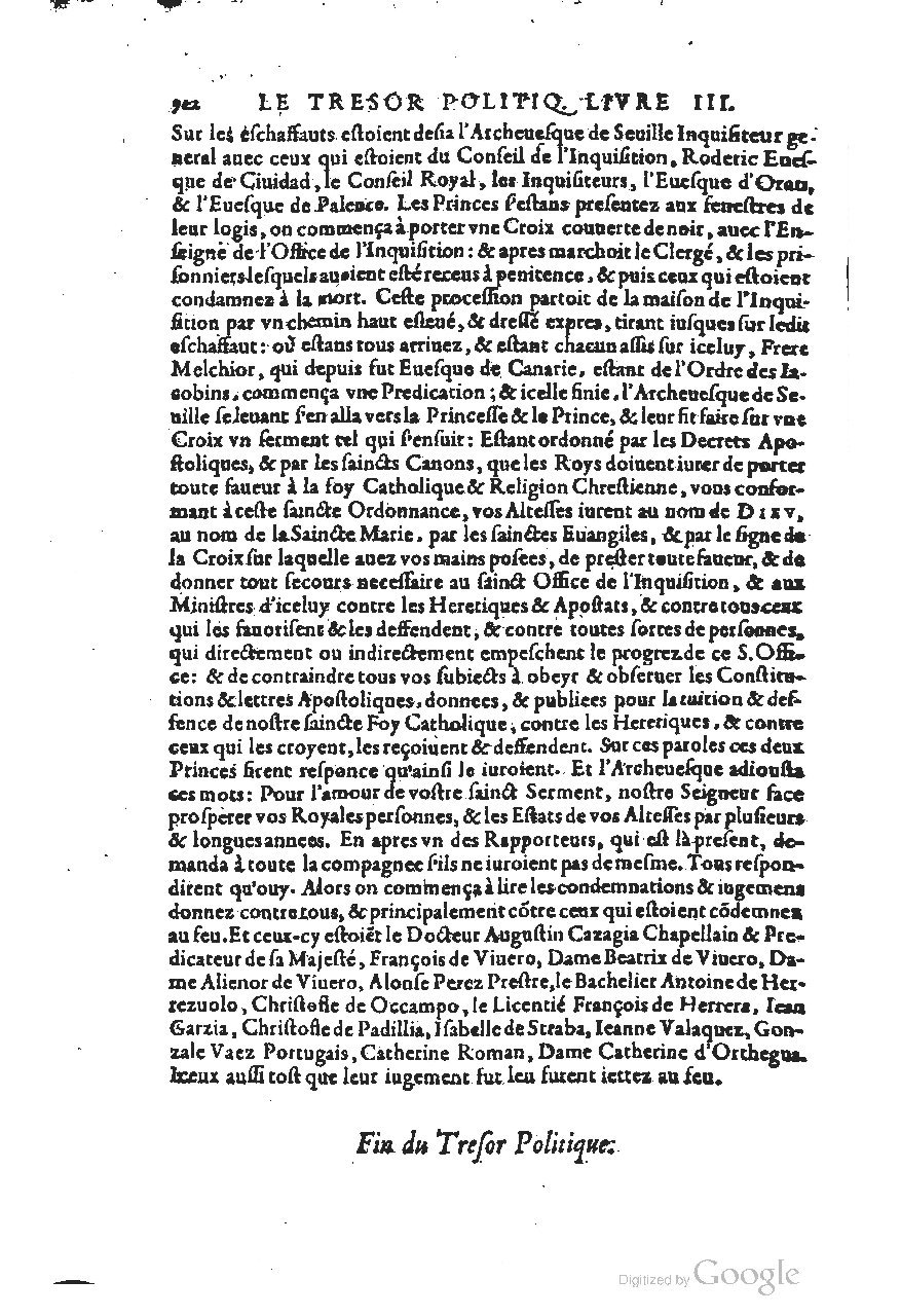 1611 - Pierre Chevalier - Trésor politique - UGent