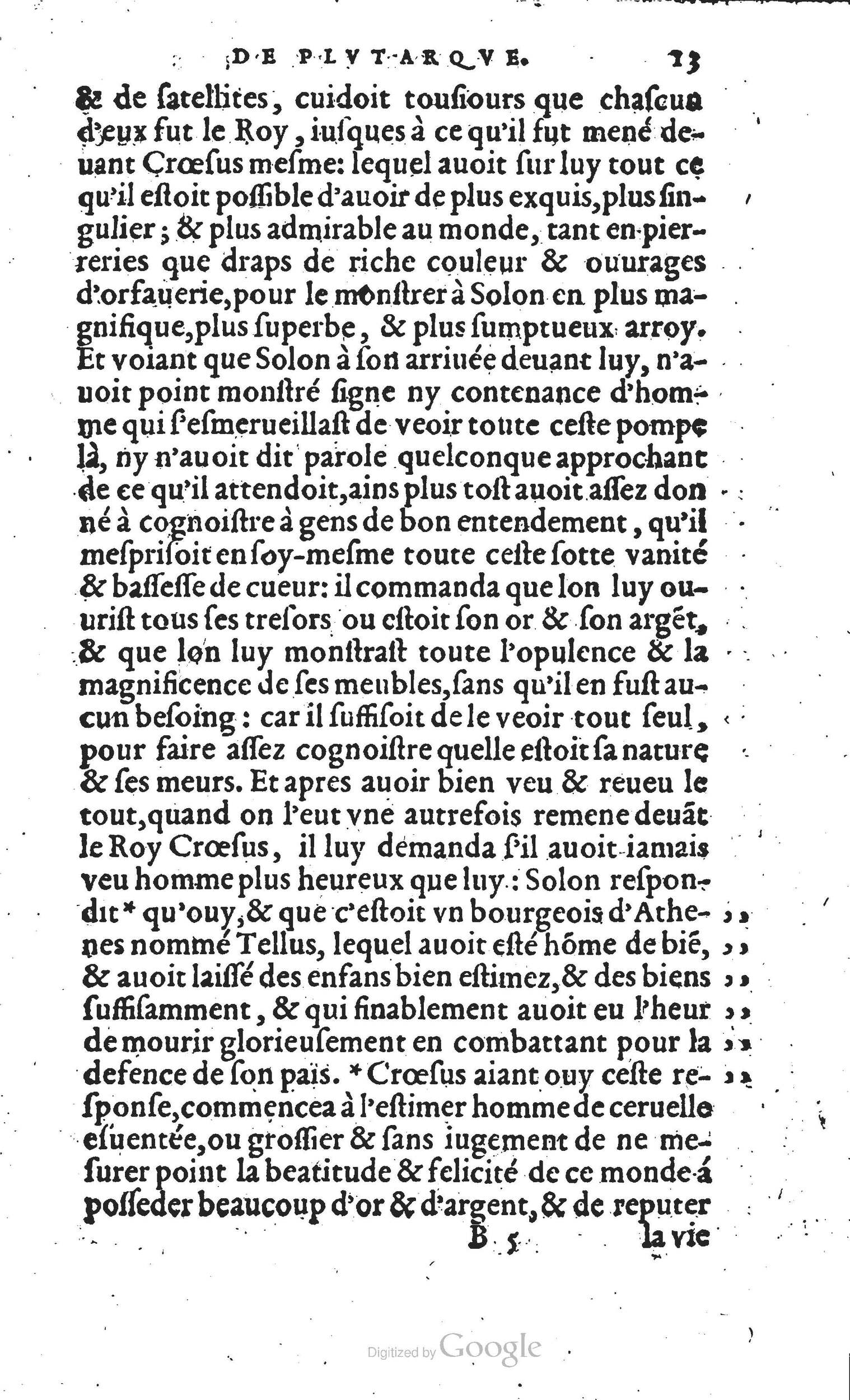 1567 - Willem Silvius - Trésor des vies de Plutarque - Anvers Musée Plantin-Moretus