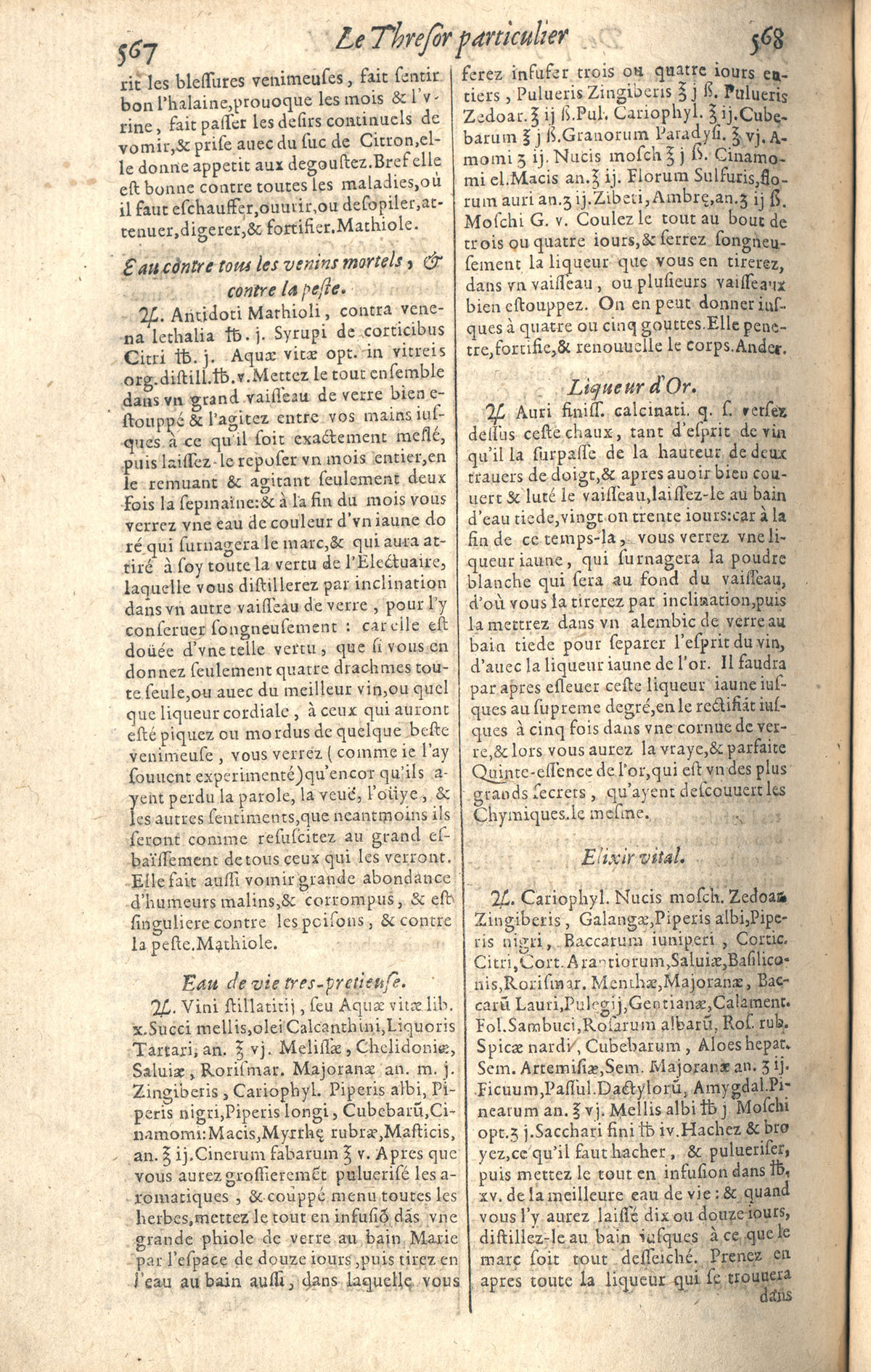 1610 - Étienne Gamonet - Grand Trésor ou dispensaire - CESR Tours