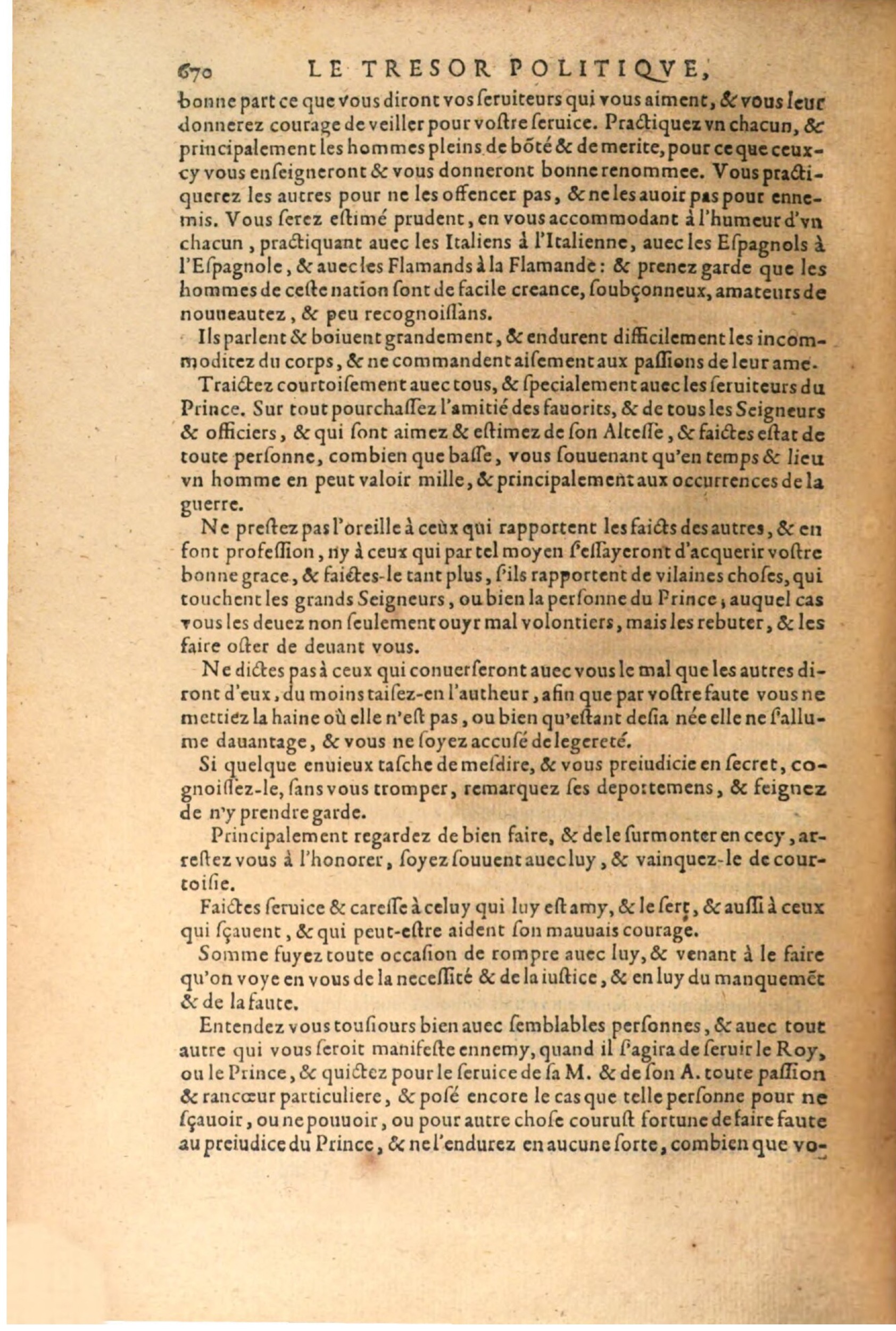 1611 - Pierre Chevalier - Trésor politique - BSB Munich