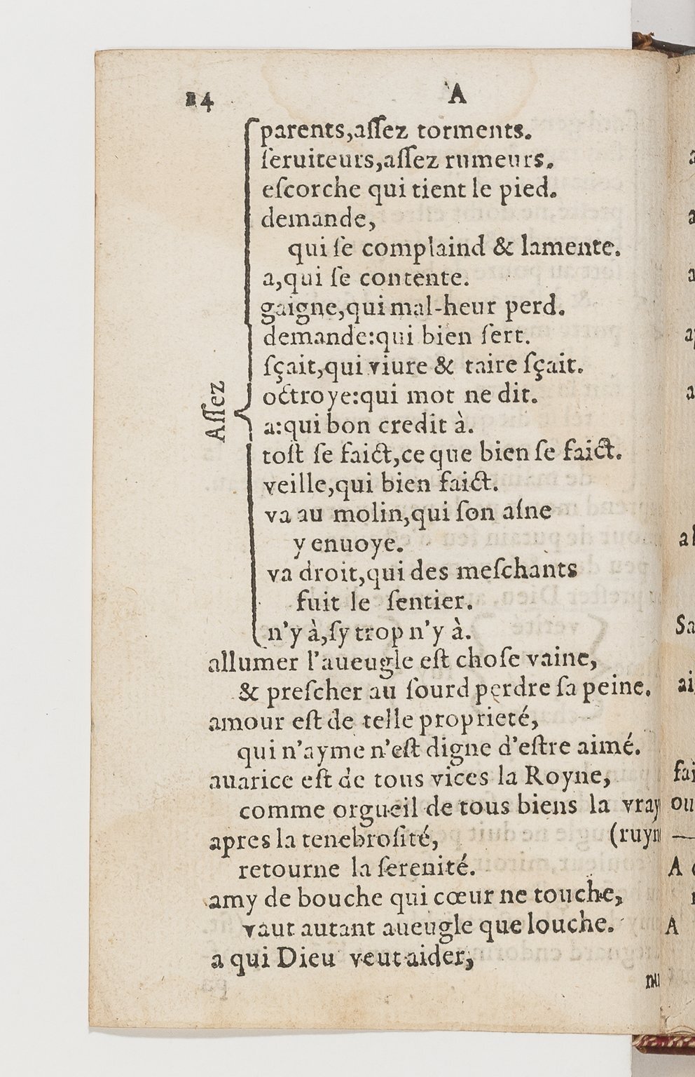 1577 - Jean d’Ogerolles - Trésor de sentences dorées - BnF Arsenal