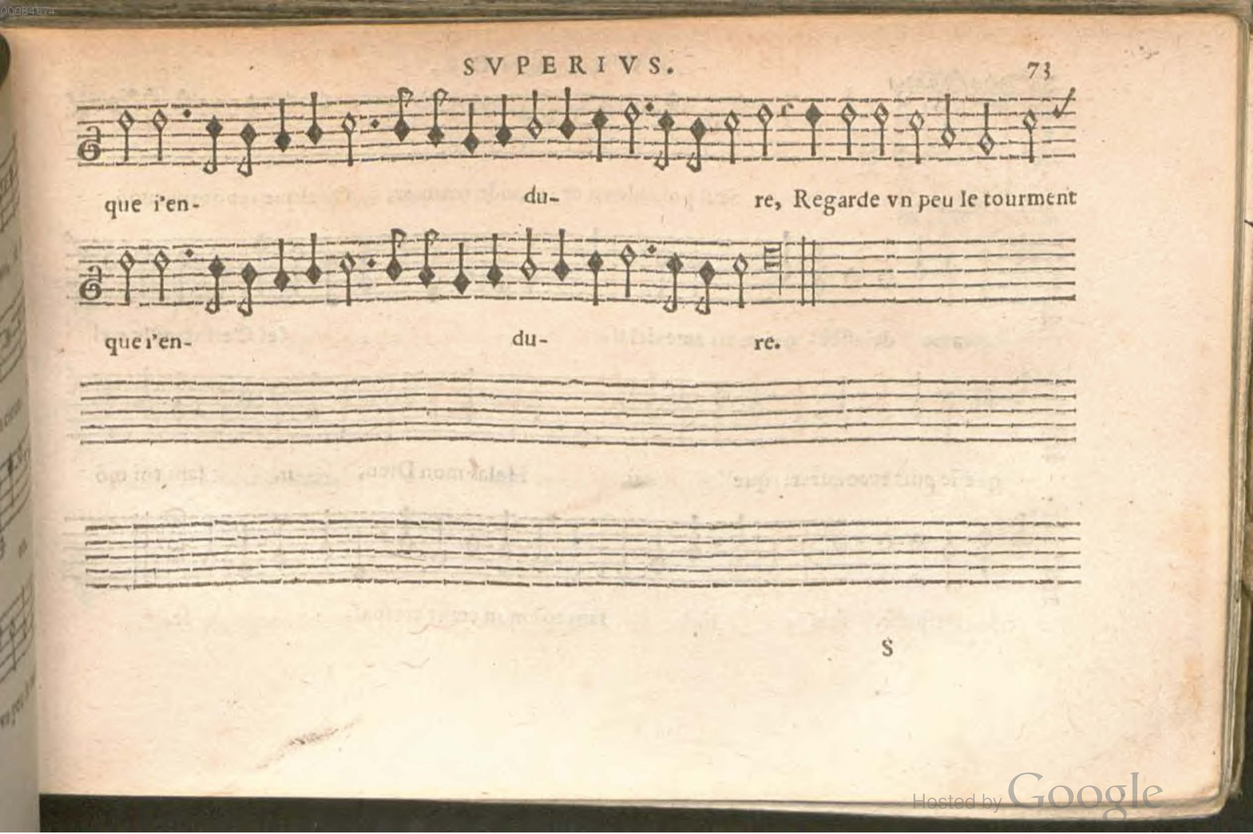 1576 - [Pierre de Saint-André] - Trésor de musique d’Orlande de Lassus Superius - BSB Munich