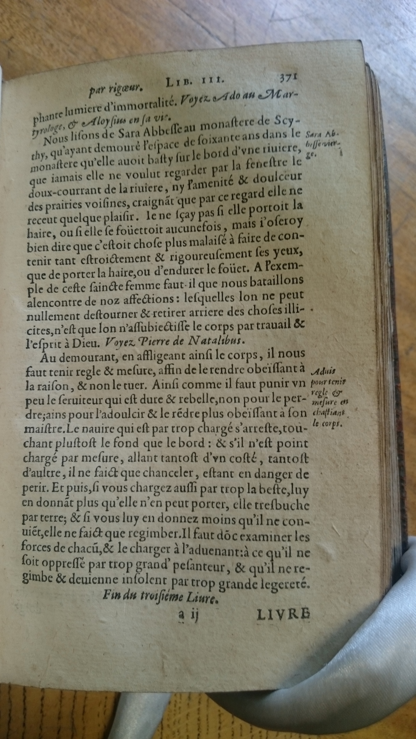 1585 - Jean Bogard - Trésor des faits et dits mémorables des hommes saints et illustres - Douai Quincy