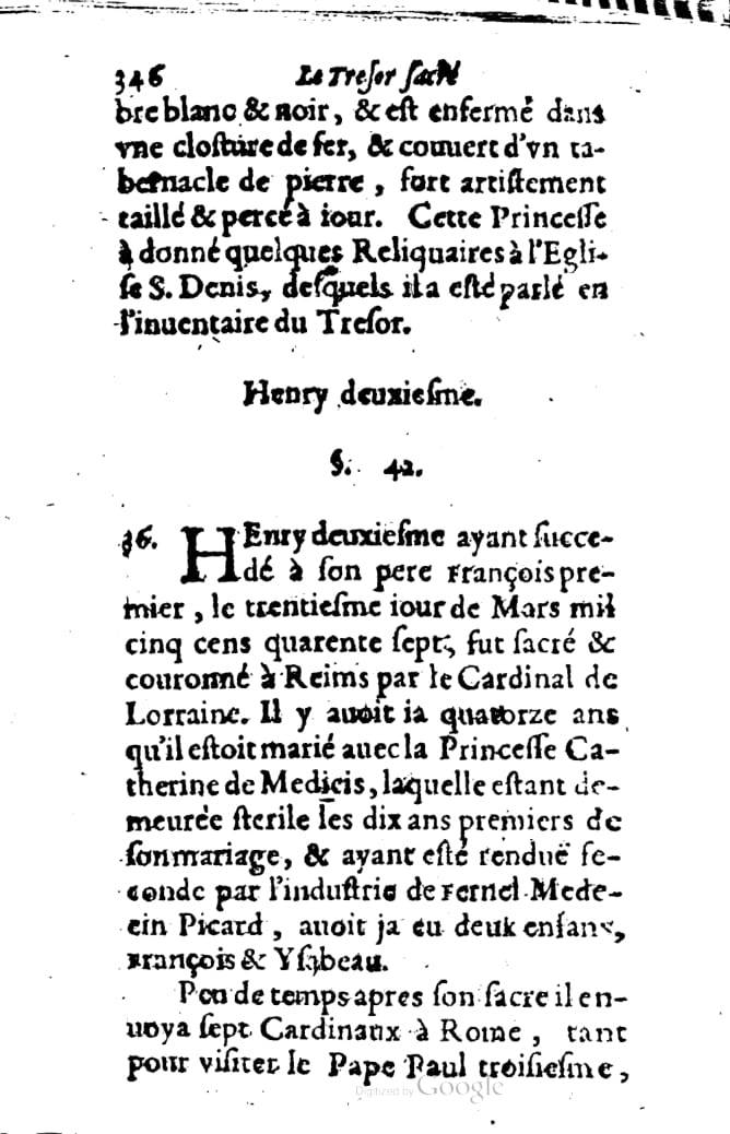 1636 - Jean Billaine - Trésor sacré ou inventaire des saintes reliques - British Library