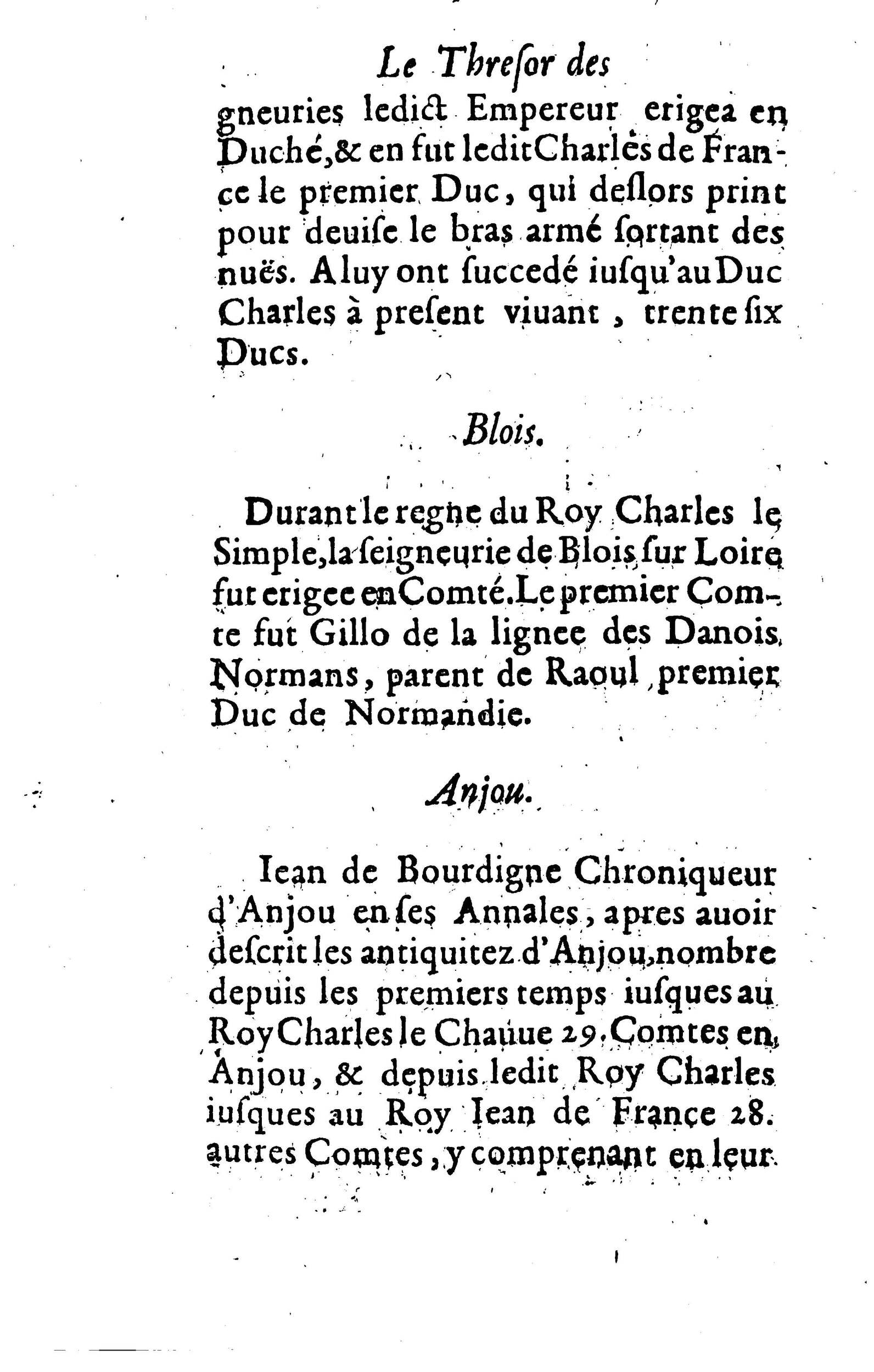 1617 - Jean Corrozet - Trésor des histoires de France - BM Lyon