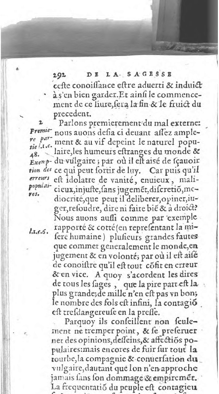 1606 - François Lefebvre - Trésor de la sagesse - BCU Lausanne