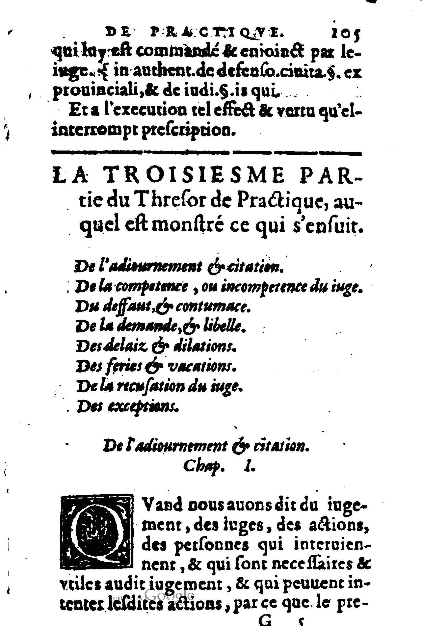 1605 - Pierre Rigaud - Trésor de pratique pour les juges - BM Lyon 1605 - Pierre Rigaud - Trésor de pratique pour les juges - BM Lyon