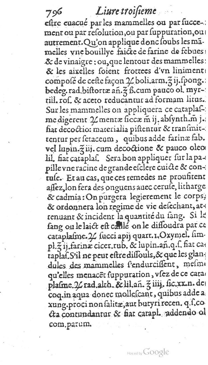 1585 - Jacques du Puis - Trésor des remèdes secrets pour les maladies des femmes - BnF