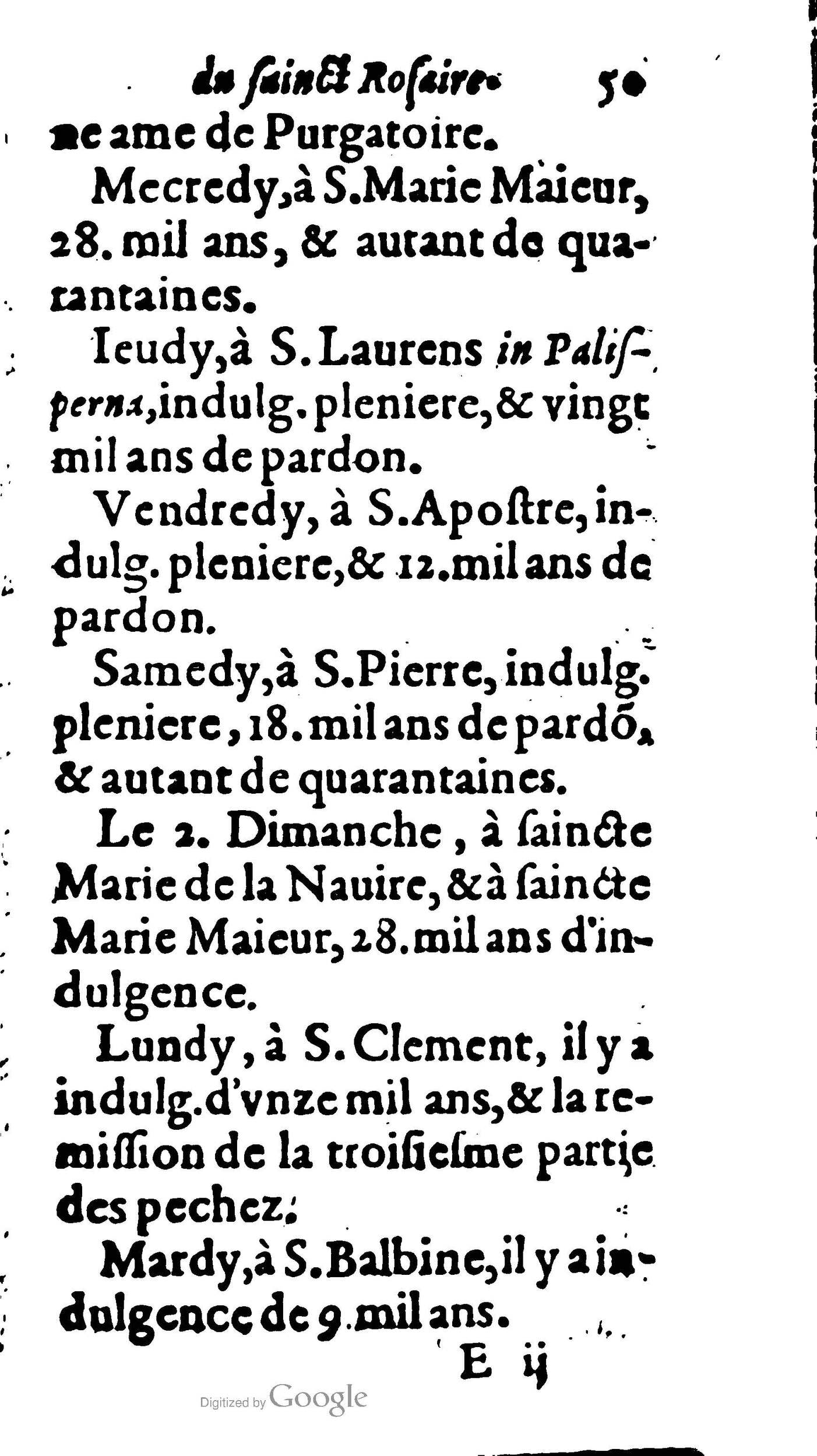 1604 - Jean Le Bouc - Trésor des indulgences du Saint Rosaire - BM Lyon