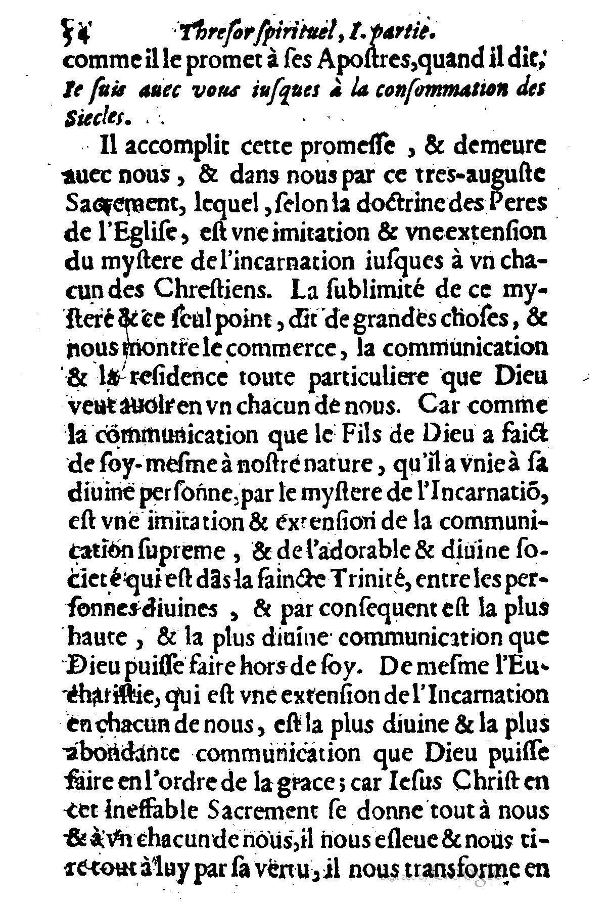 1635 - Sébastien Huré - Trésor spirituel contenant les obligations - BM Lyon