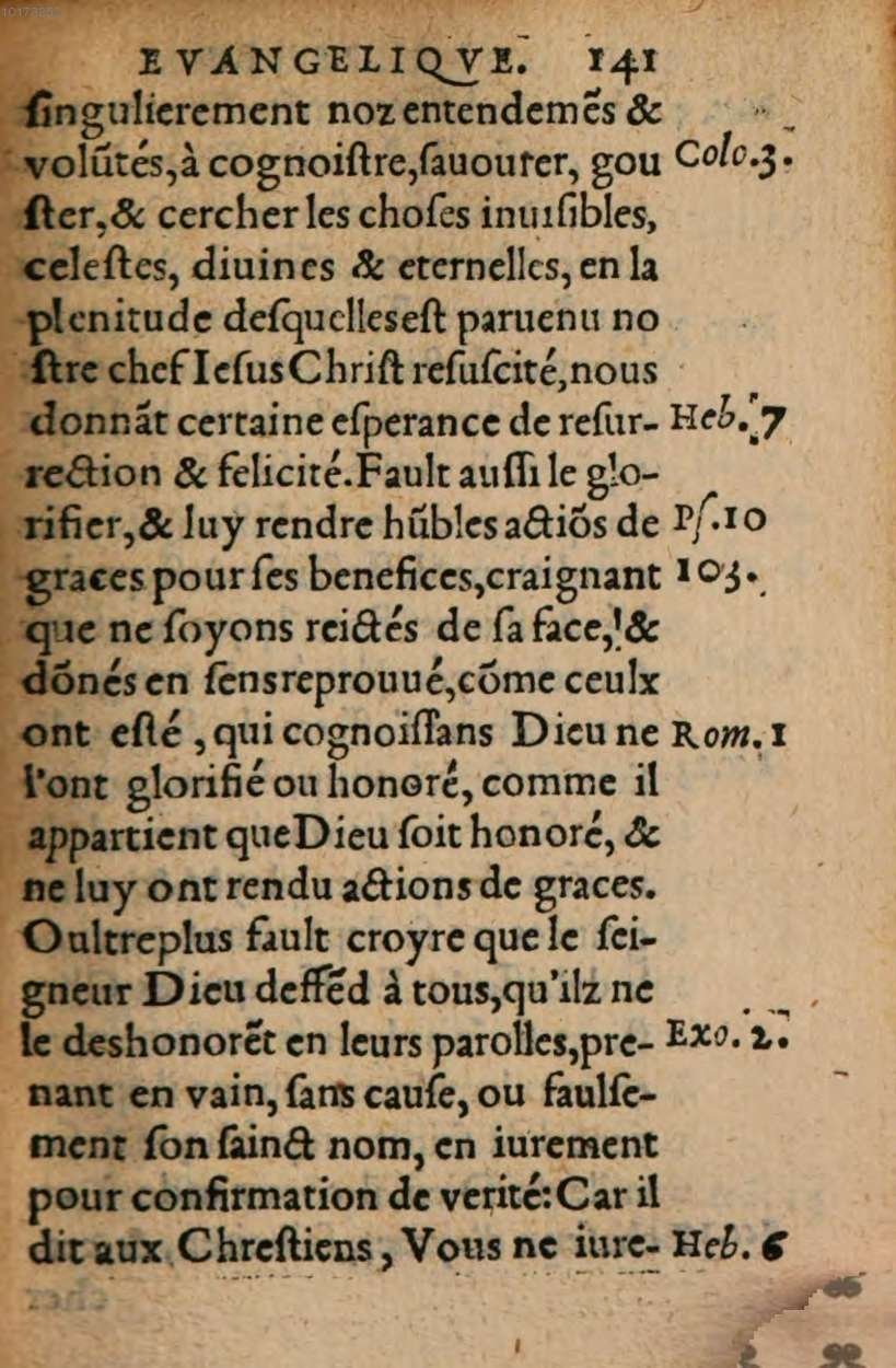 1548 - René Avril et Vivant Gaulterot - Perle précieuse évangélique et Trésor divin - BSB Munich
