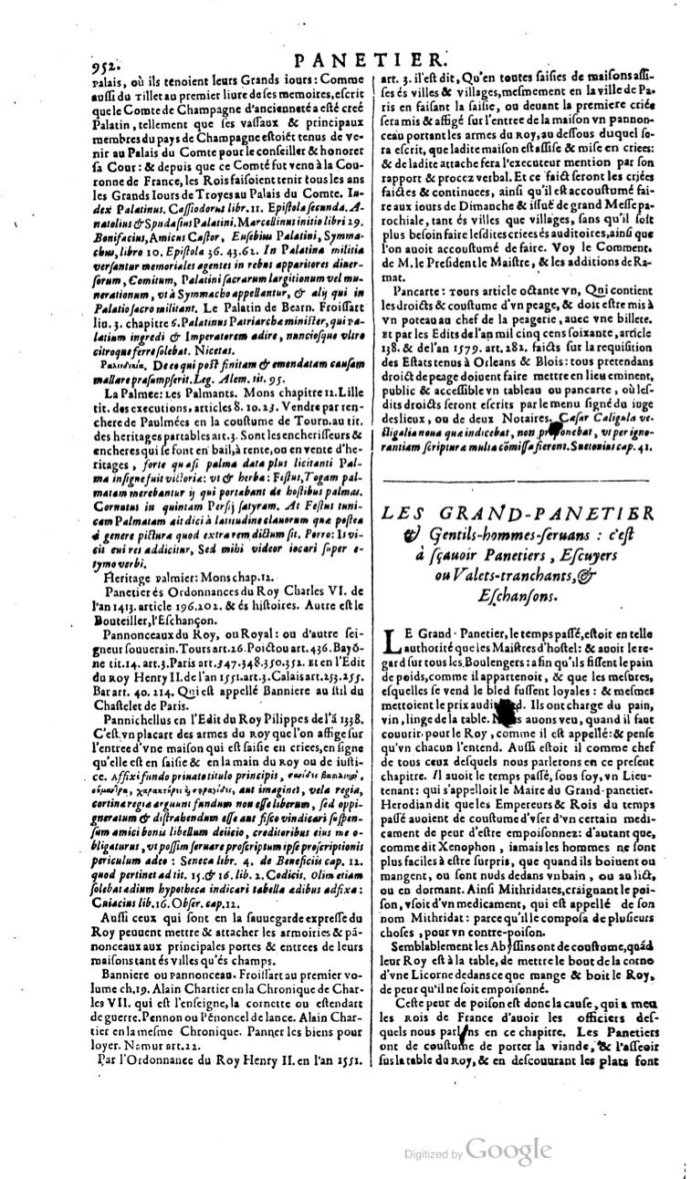 1629 - Veuve Nicolas Buon - Trésor du droit français (21754 T. 2) - BM Lyon