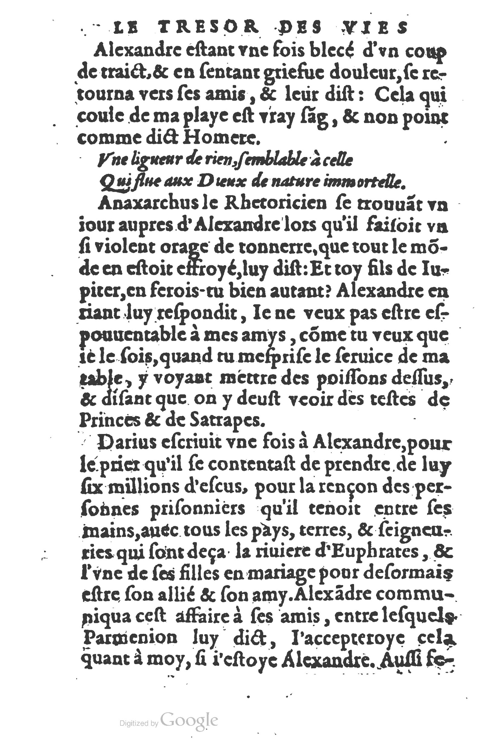 1577 - Claude Micard - Trésor des vies de Plutarque - BSB Munich 1577 - Claude Micard - Trésor des vies de Plutarque - BSB Munich