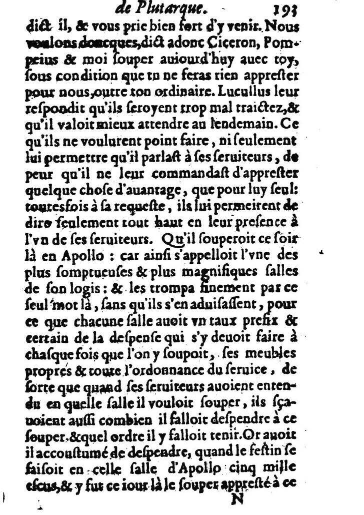 1611 - Pierre Rigaud - Trésor des vies de Plutarque - BM Lyon