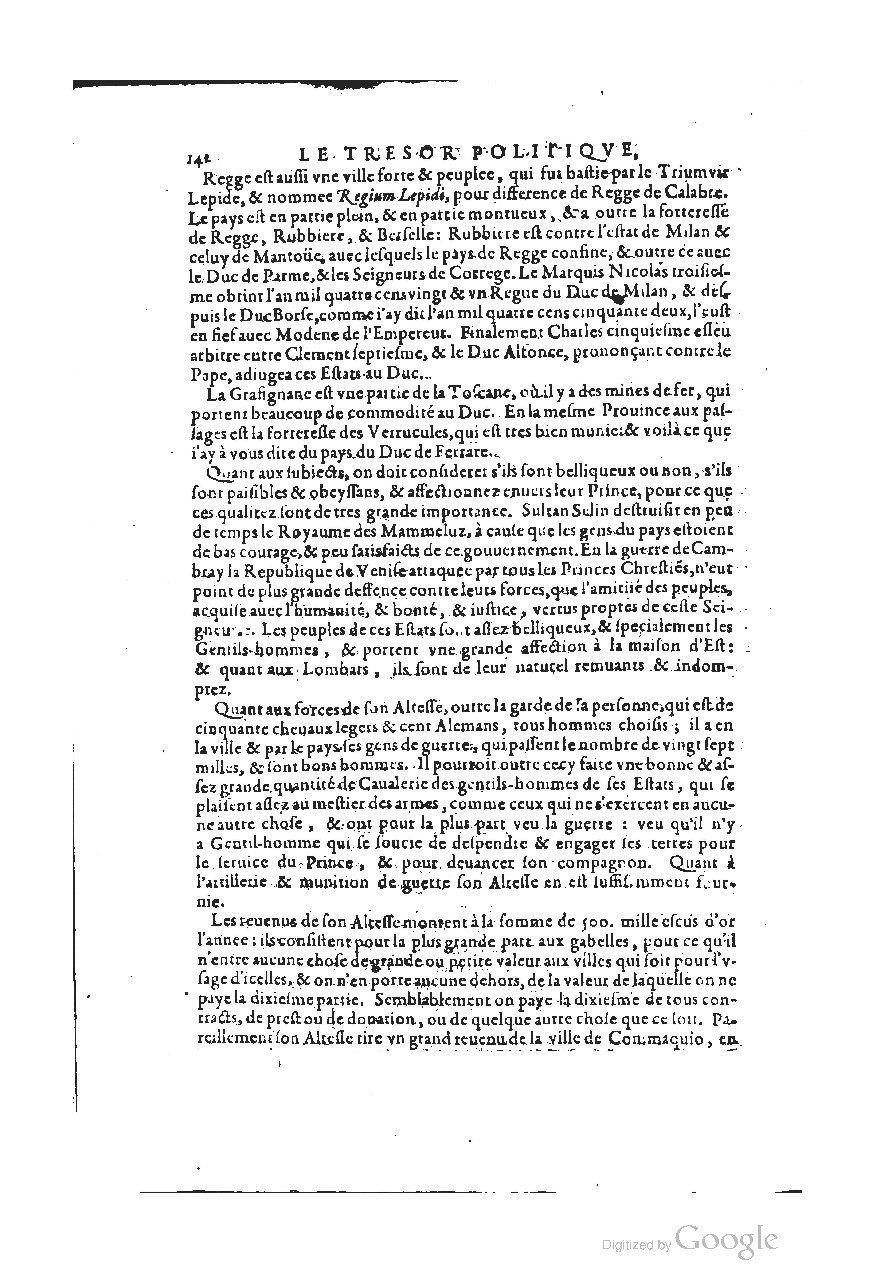1611 - Pierre Chevalier - Trésor politique - UGent