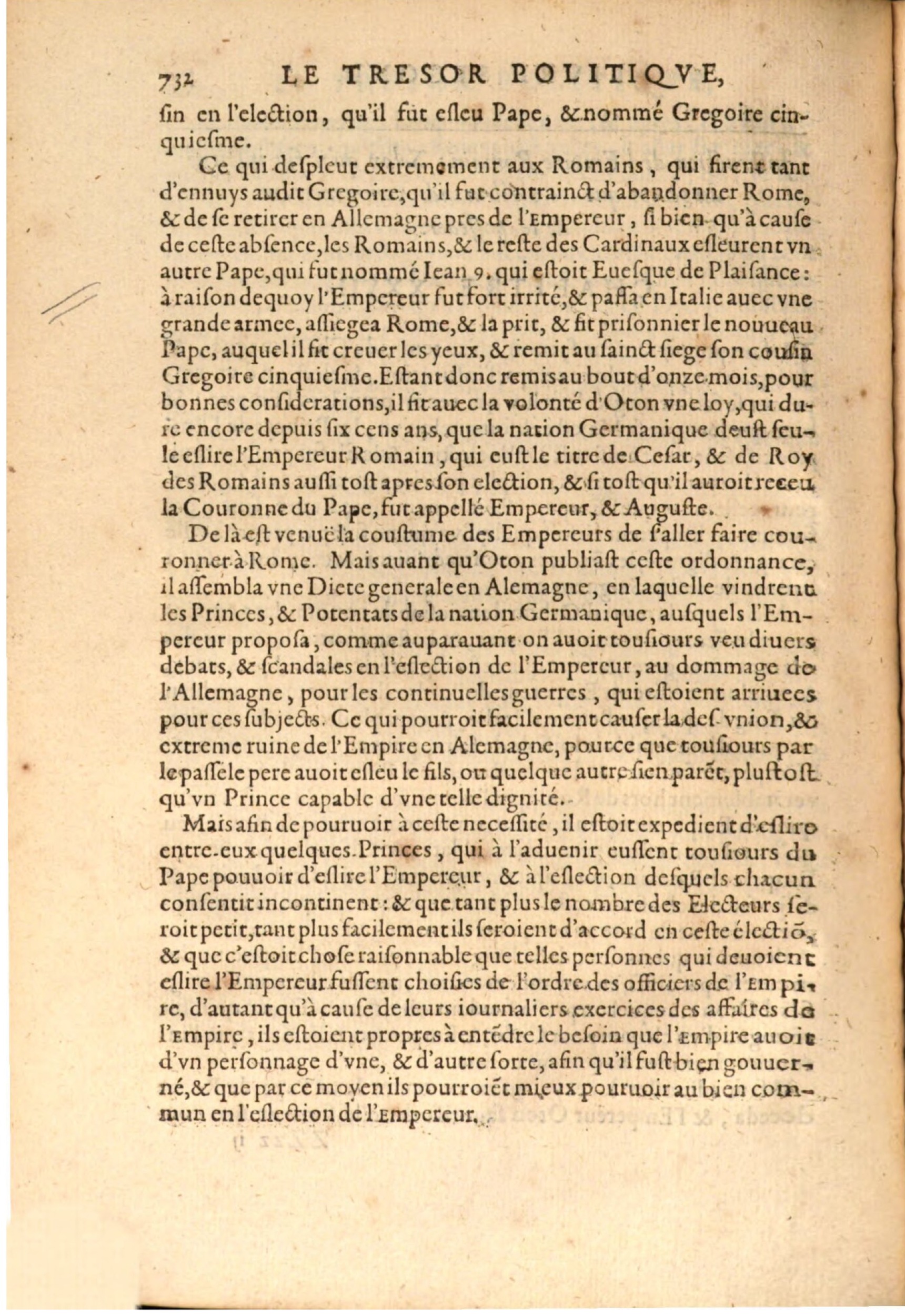 1608 - Nicolas Du Fossé - Trésor politique - BSB Munich