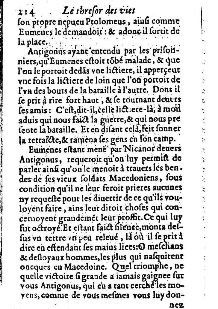 1611 - Pierre Rigaud - Trésor des vies de Plutarque - BM Lyon
