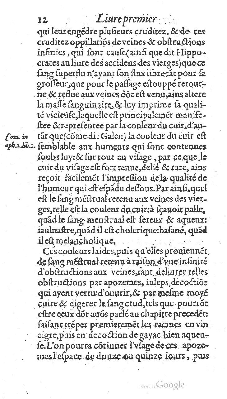 1585 - Jacques du Puis - Trésor des remèdes secrets pour les maladies des femmes - BnF