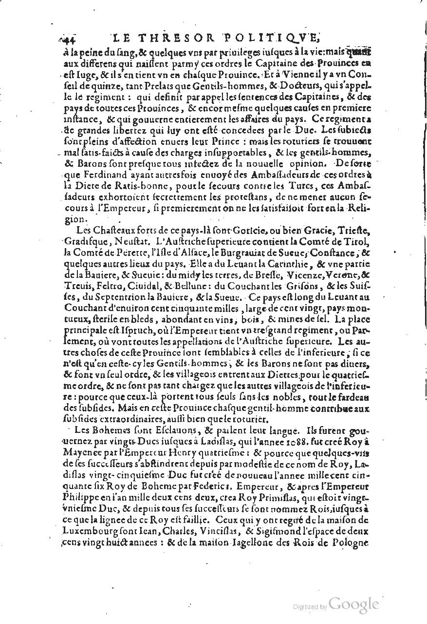 1611 - Pierre Chevalier - Trésor politique - UGent