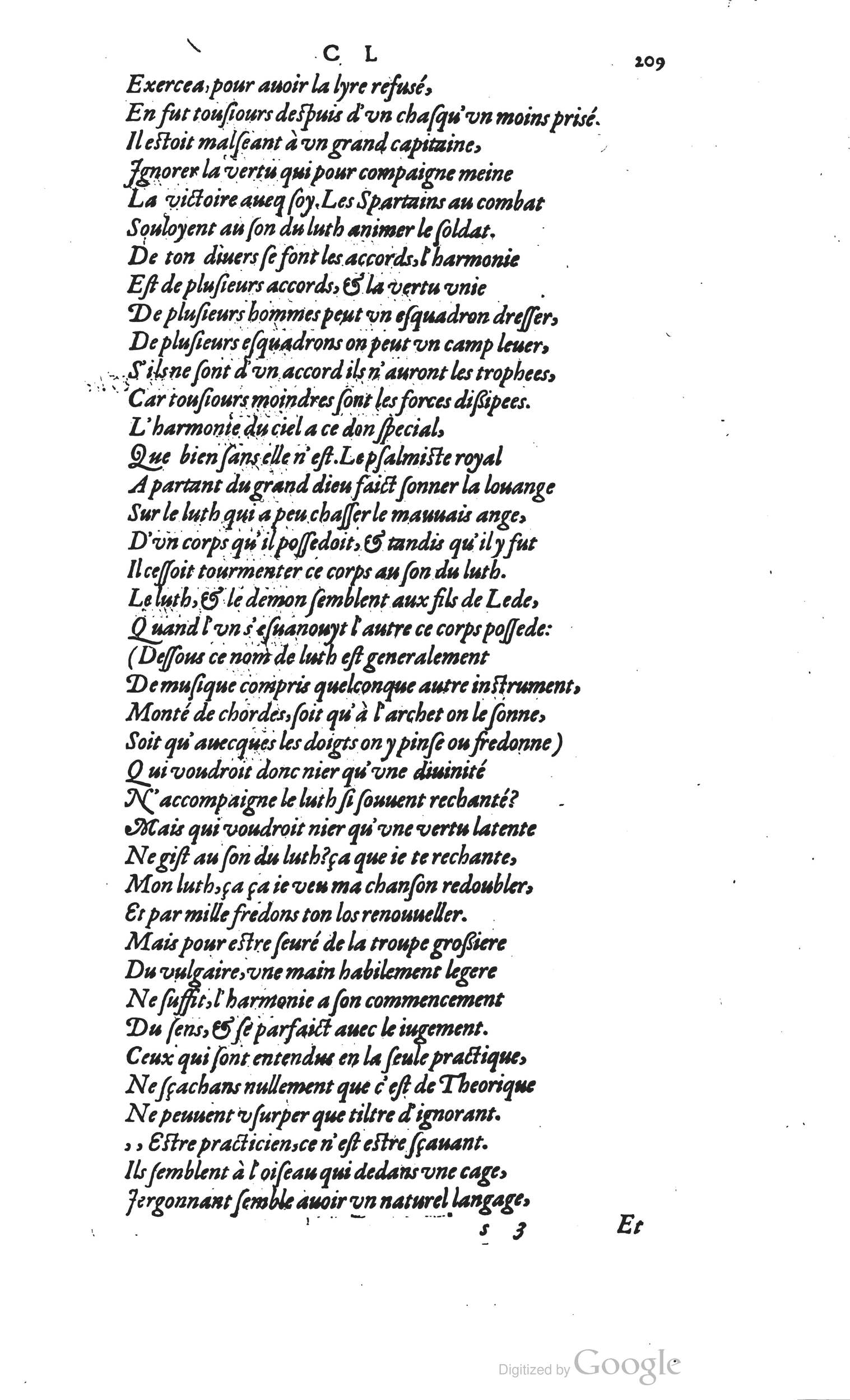 1585 - Barthélemy Honorat - Bibliothèques françaises - BSB Munich