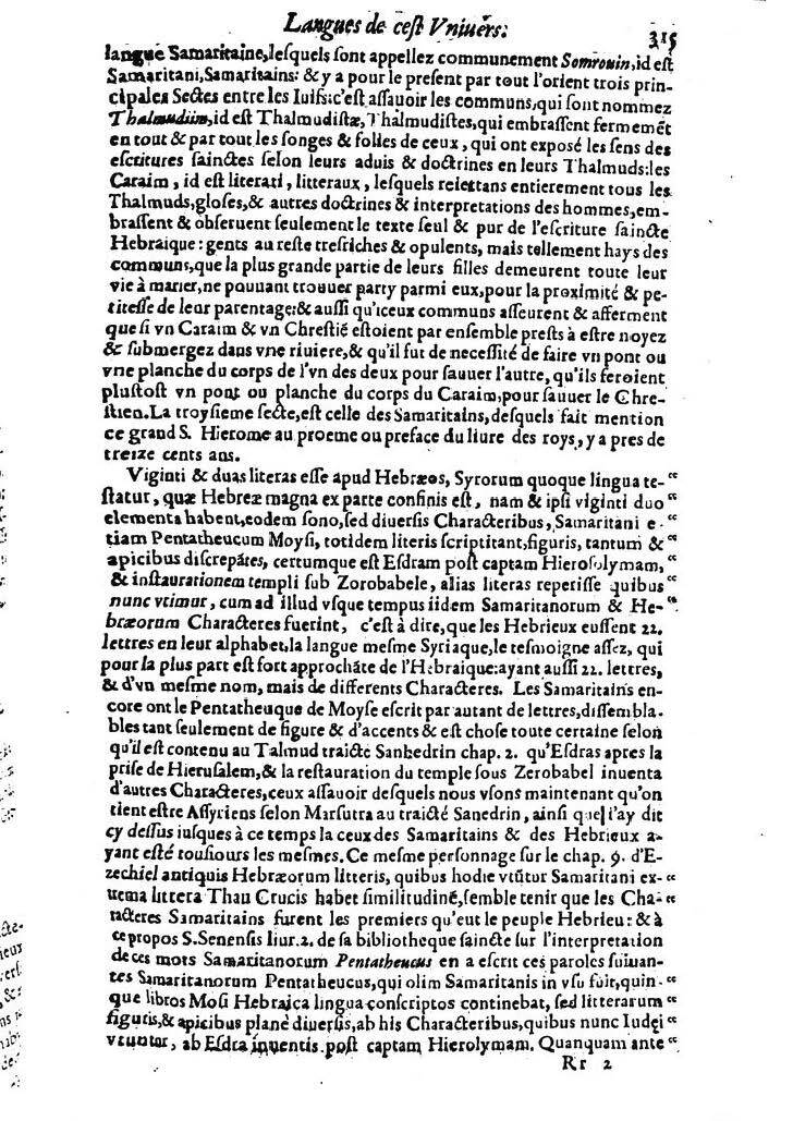 1613 - Matthieu Berjon - Trésor de l’histoire des langues de cet univers - BM Lyon