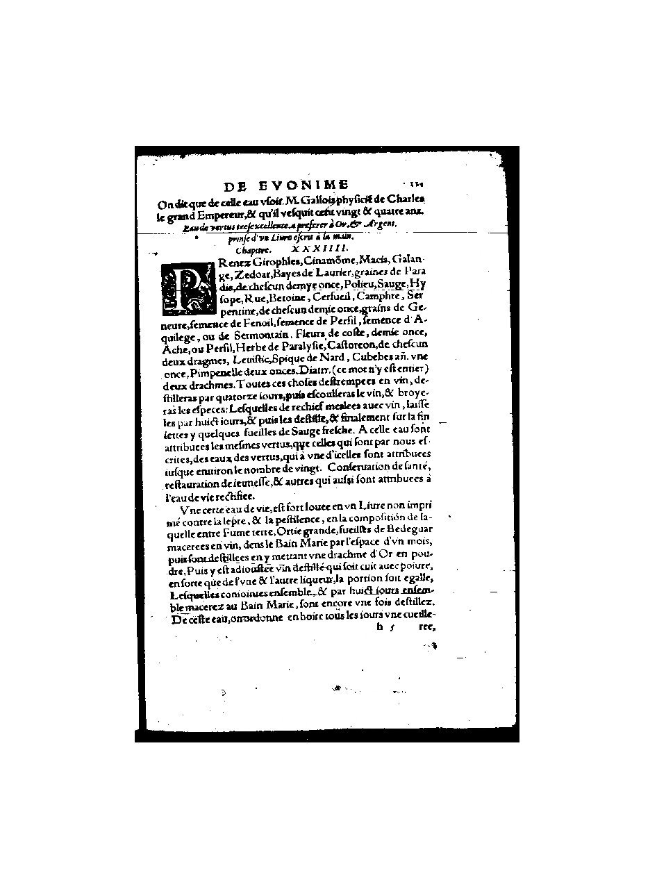 1555 - Balthazar Arnoullet - Trésor d’Évonyme Philiatre - BnF