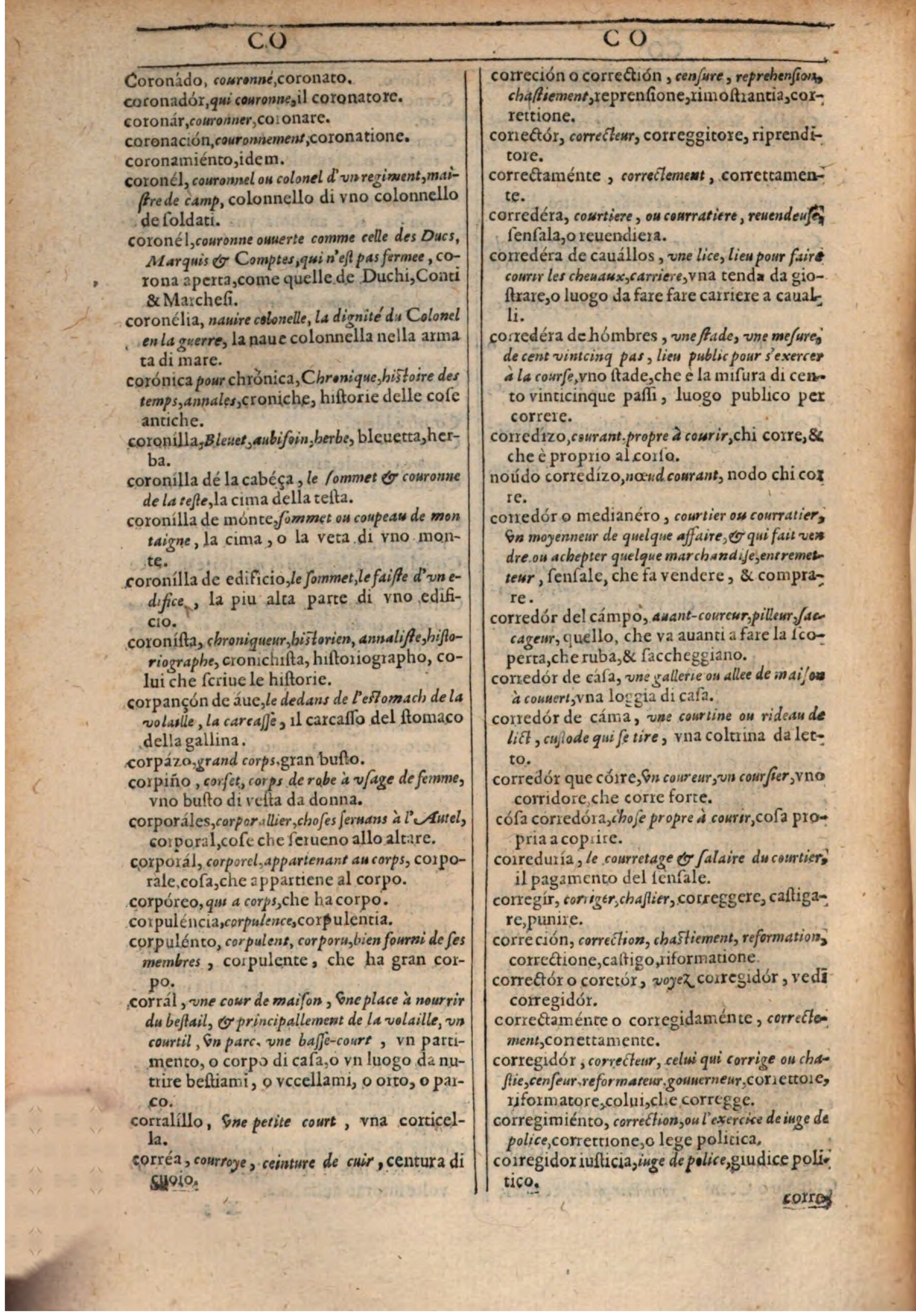 1609 - Philippe Albert et Alexandre Pernet - Trésor des trois langues française, italienne et espagnole (Première partie) - BSB Munich 1609 - Philippe Albert et Alexandre Pernet - Trésor des trois langues française, italienne et espagnole (Première partie) - BSB Munich