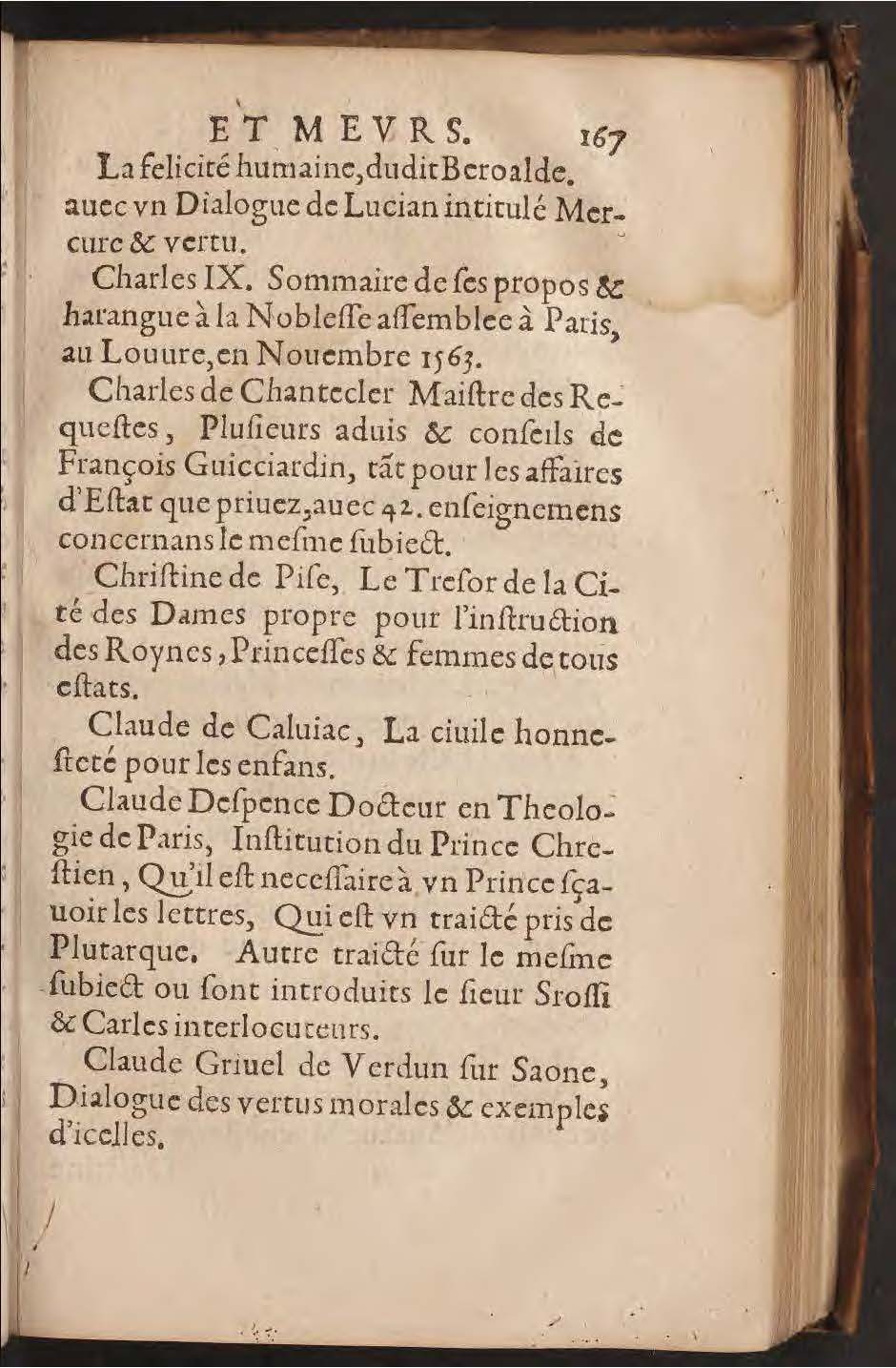 1602 - François Jacquin - Trésor des bons esprits français - BnF Arsenal