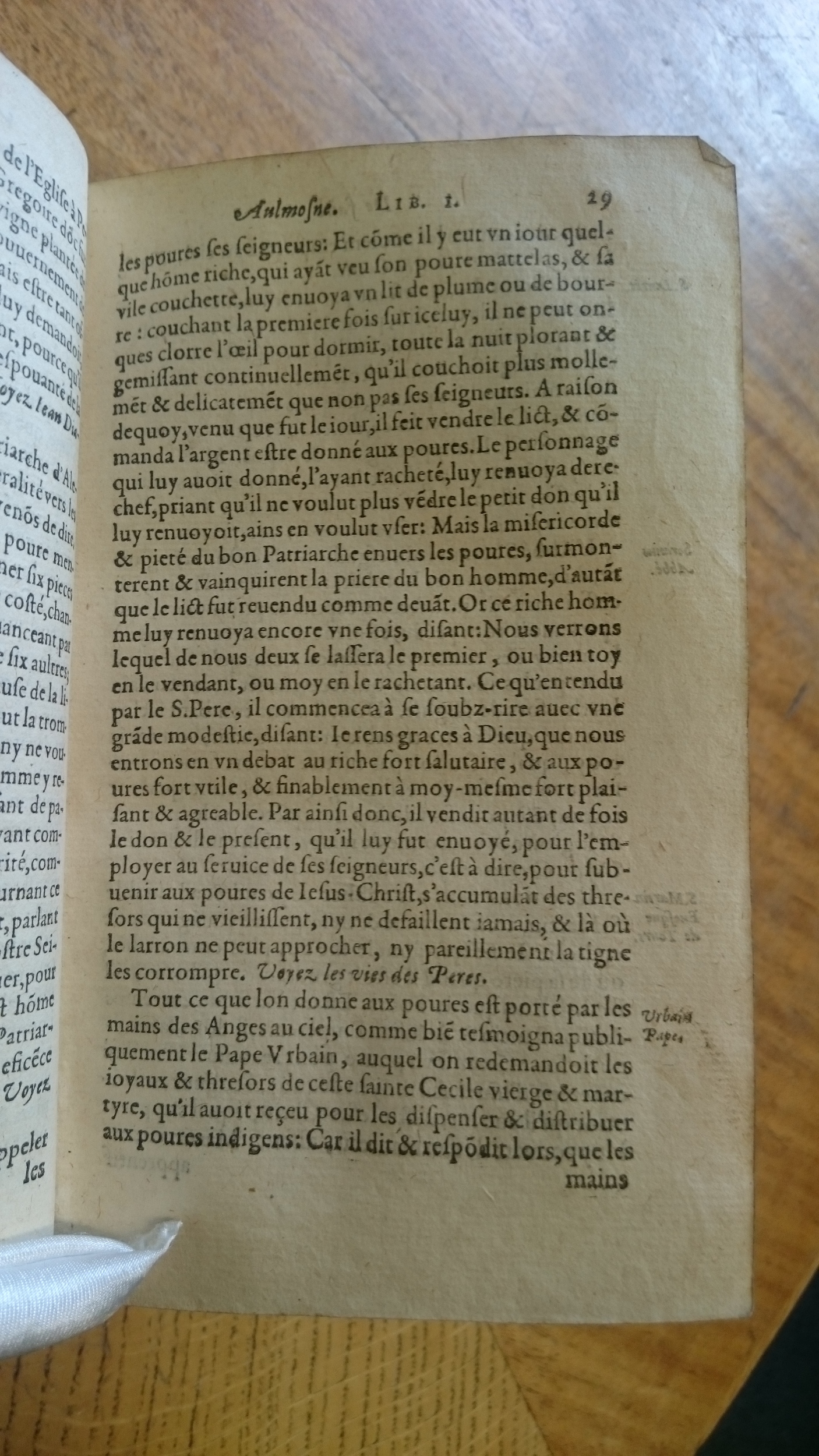 1585 - Jean Bogard - Trésor des faits et dits mémorables des hommes saints et illustres - Douai Quincy