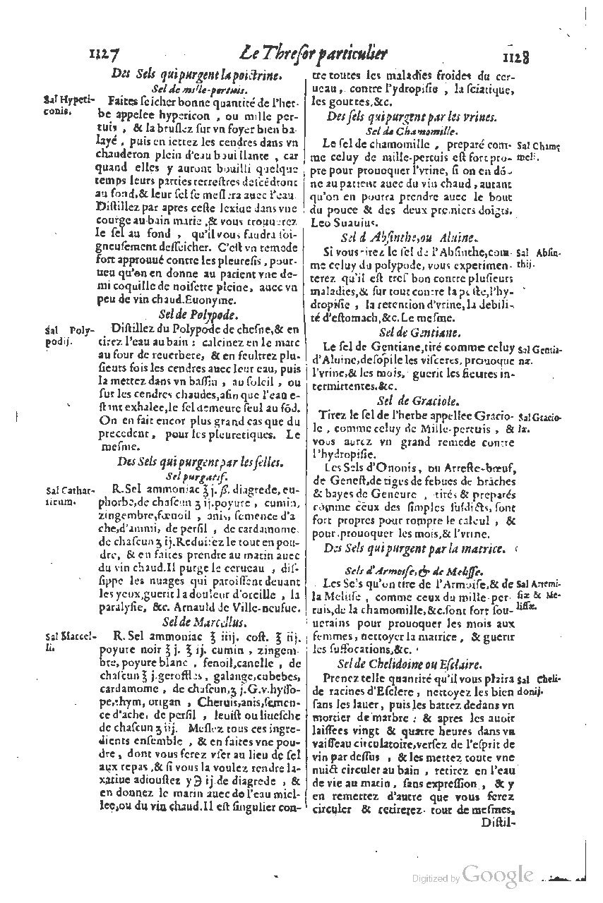 1616 - Étienne Gamonet - Grand trésor ou dispensaire - BSB Munich