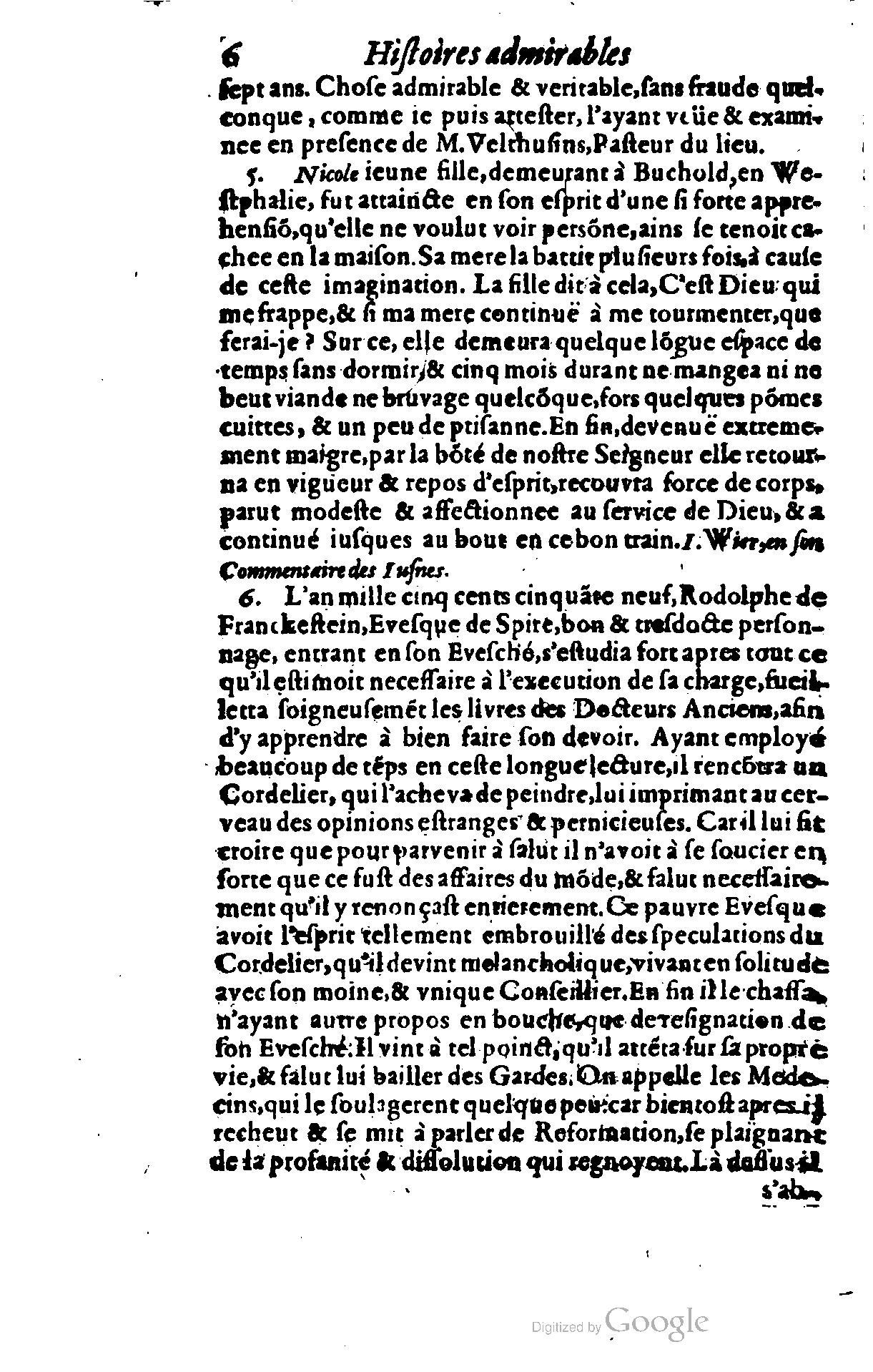 1628 - Jacques Crespin - Trésor d’histoires admirables et mémorables - BSB Munich